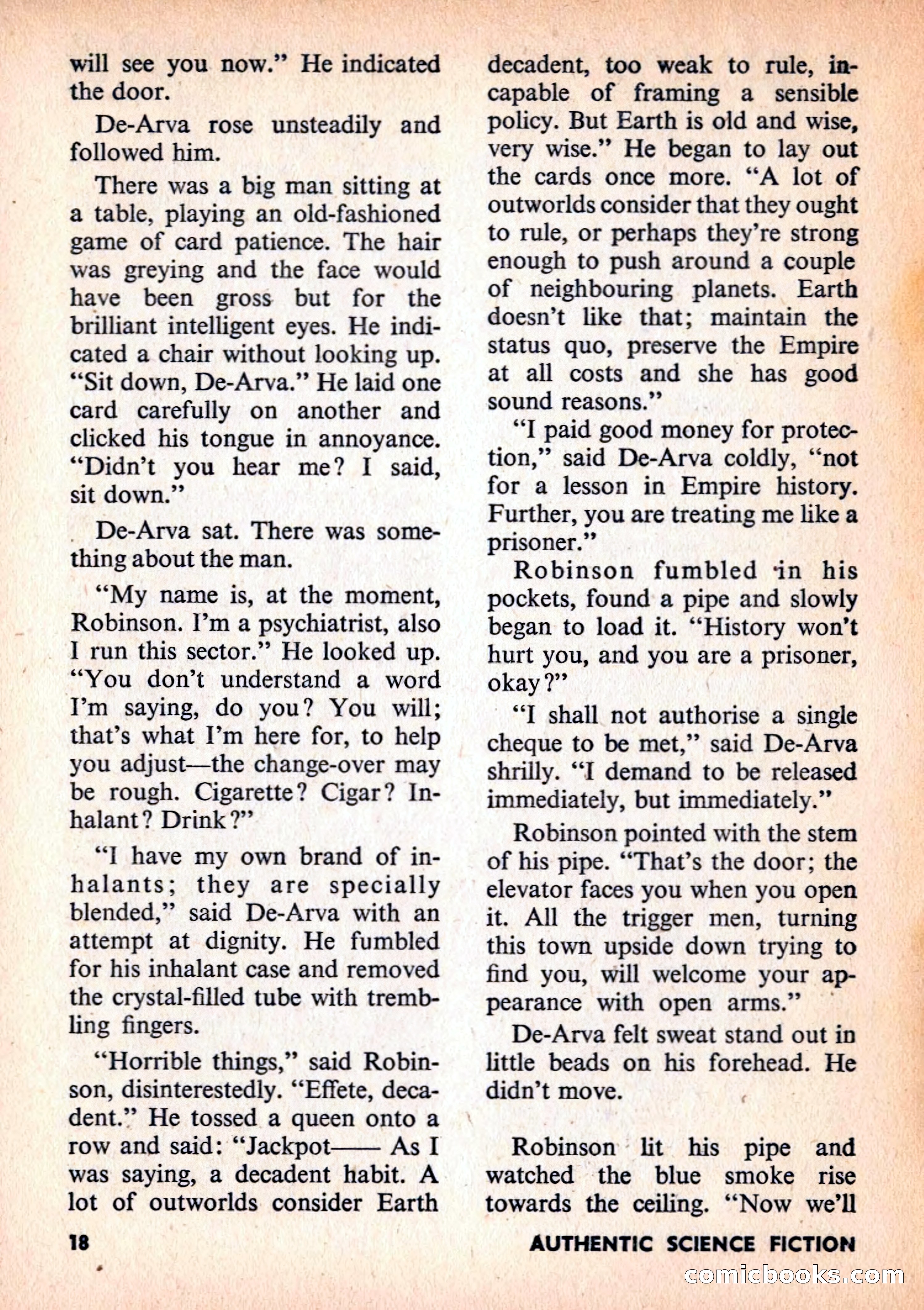 Authentic Science Fiction Monthly No. 79 — page 19 of 130