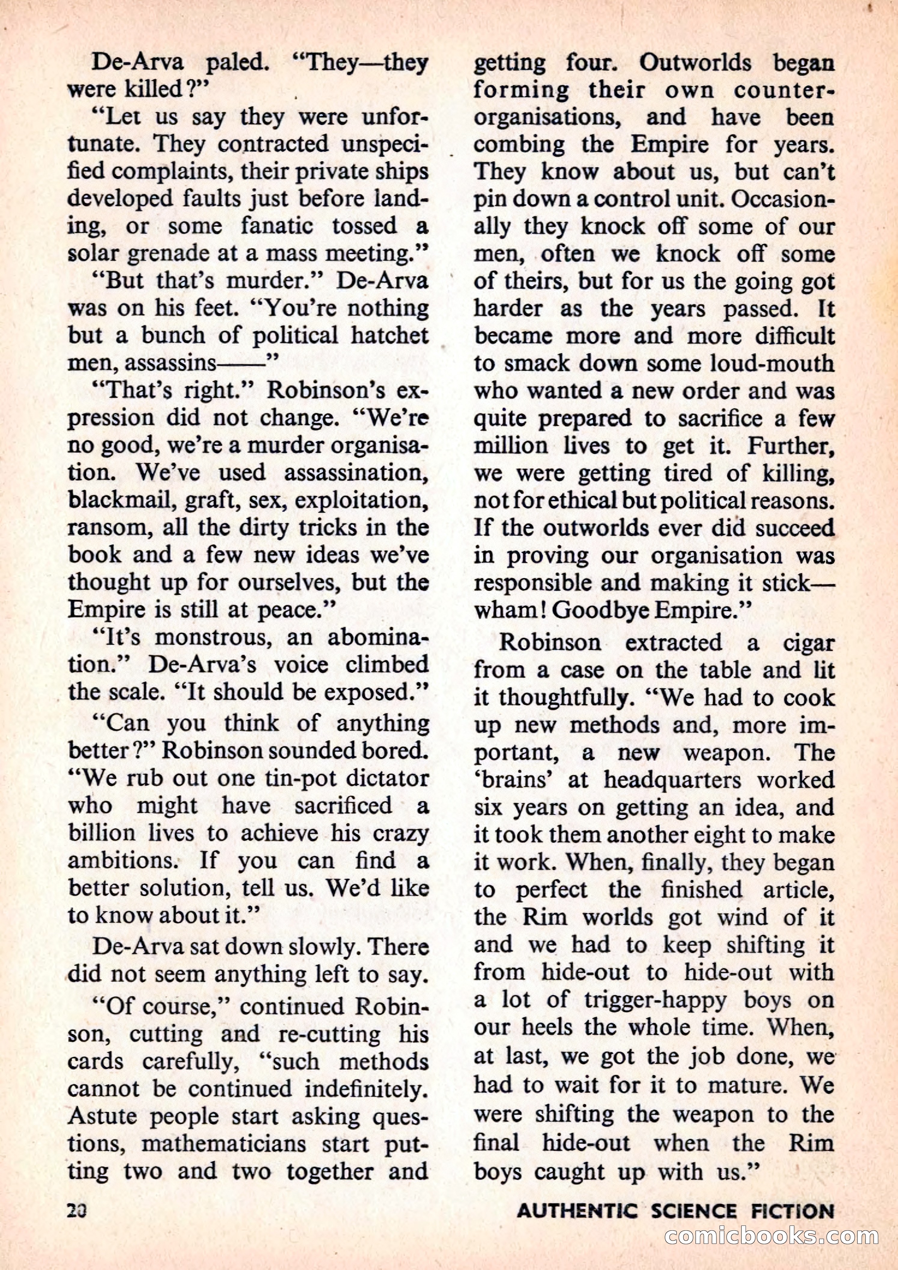 Authentic Science Fiction Monthly No. 79 — page 21 of 130