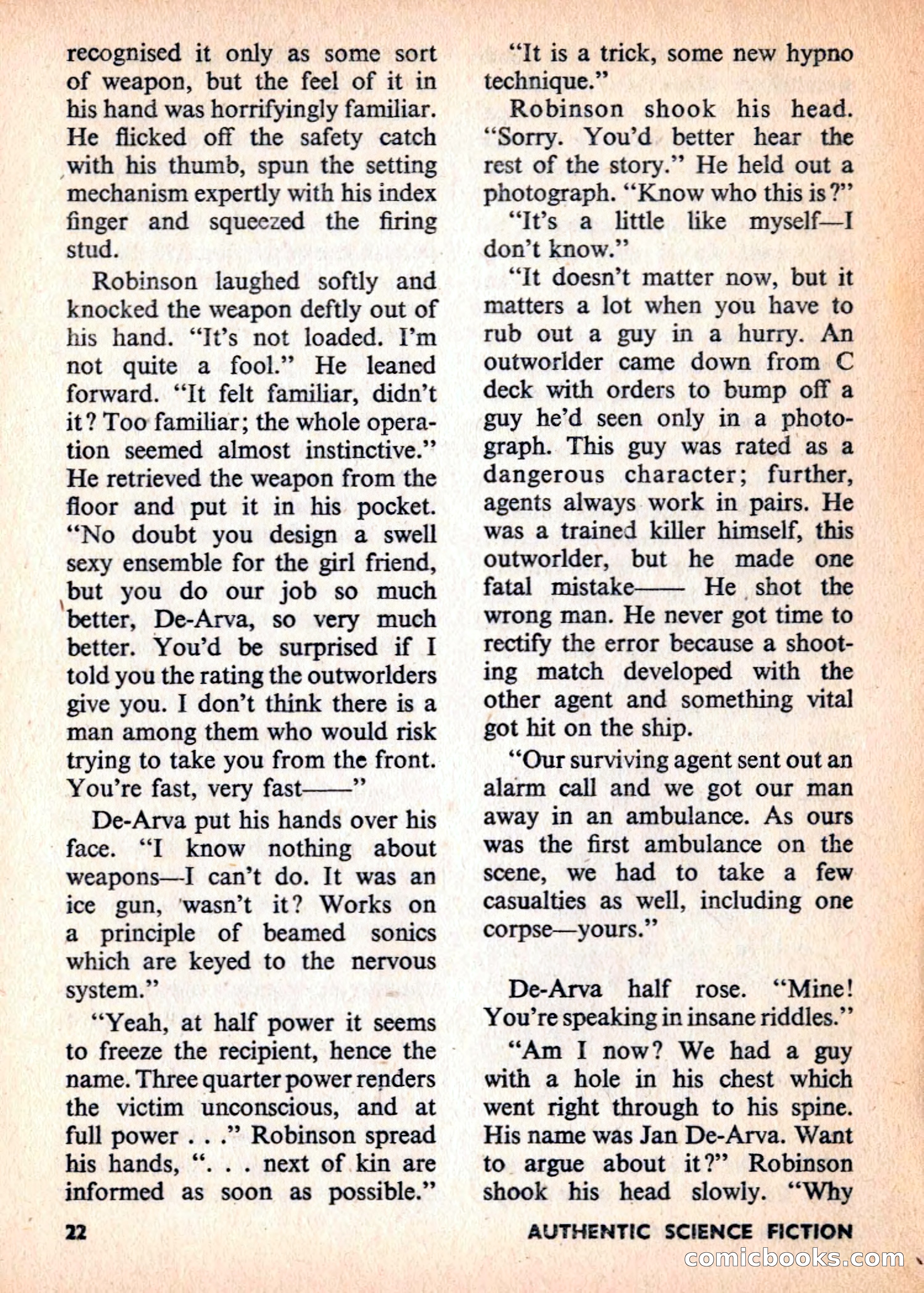 Authentic Science Fiction Monthly No. 79 — page 23 of 130