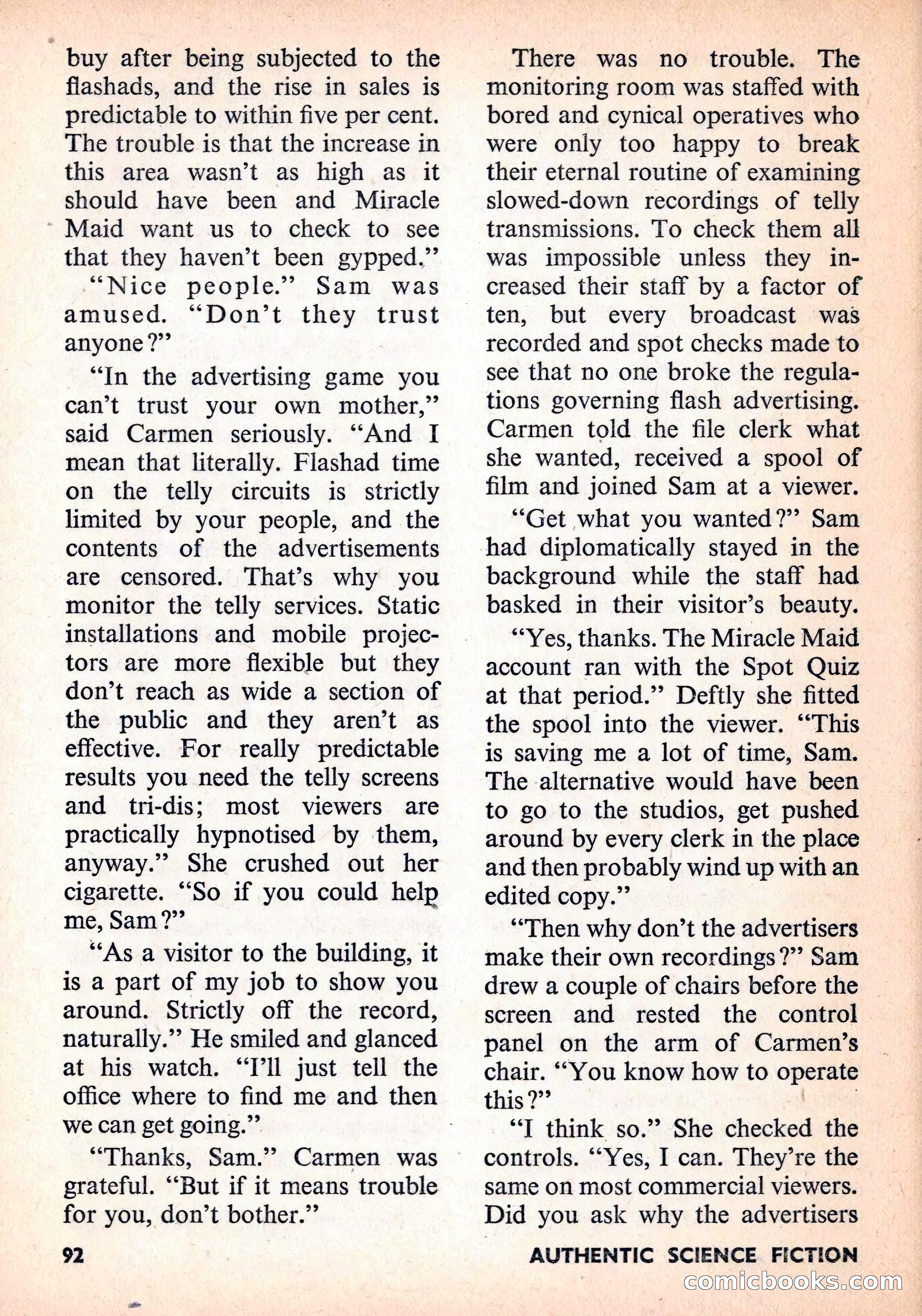 Authentic Science Fiction Monthly No. 79 — page 93 of 130