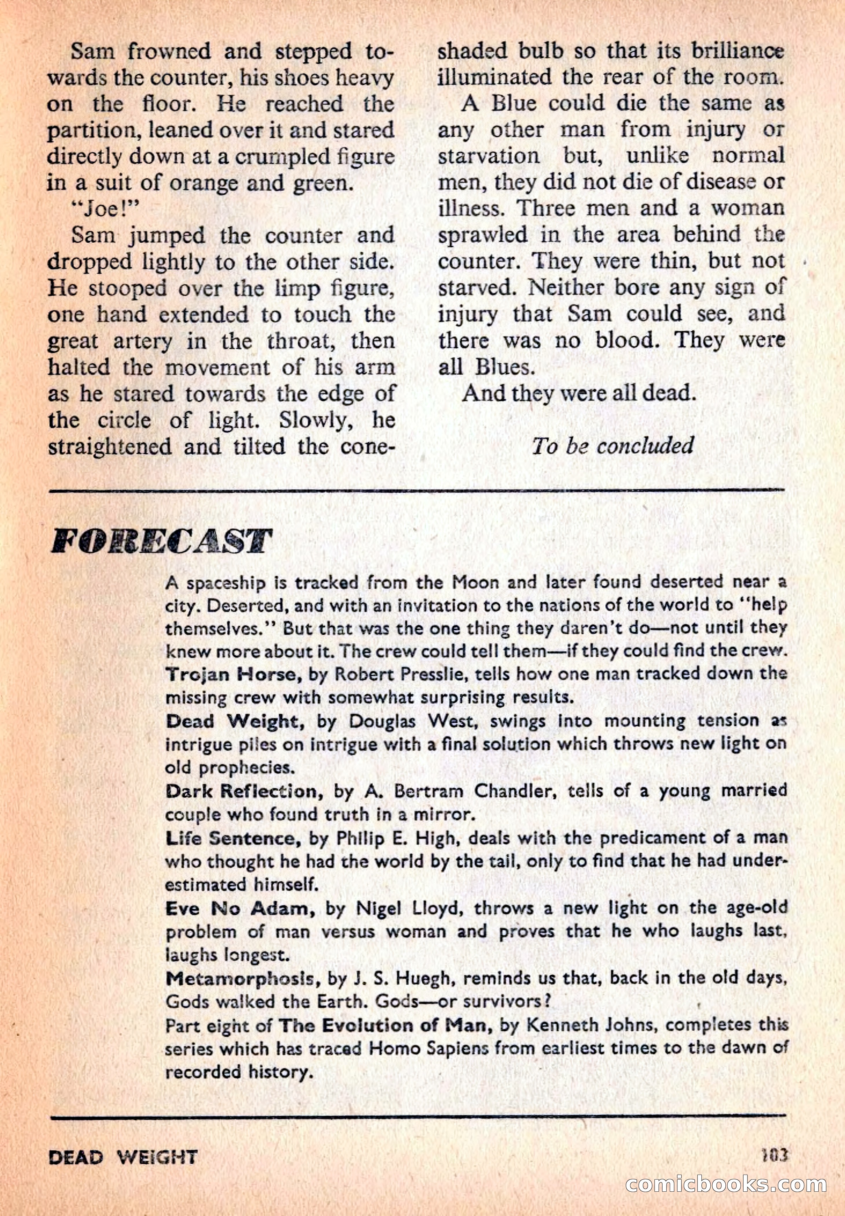Authentic Science Fiction Monthly No. 79 — page 104 of 130