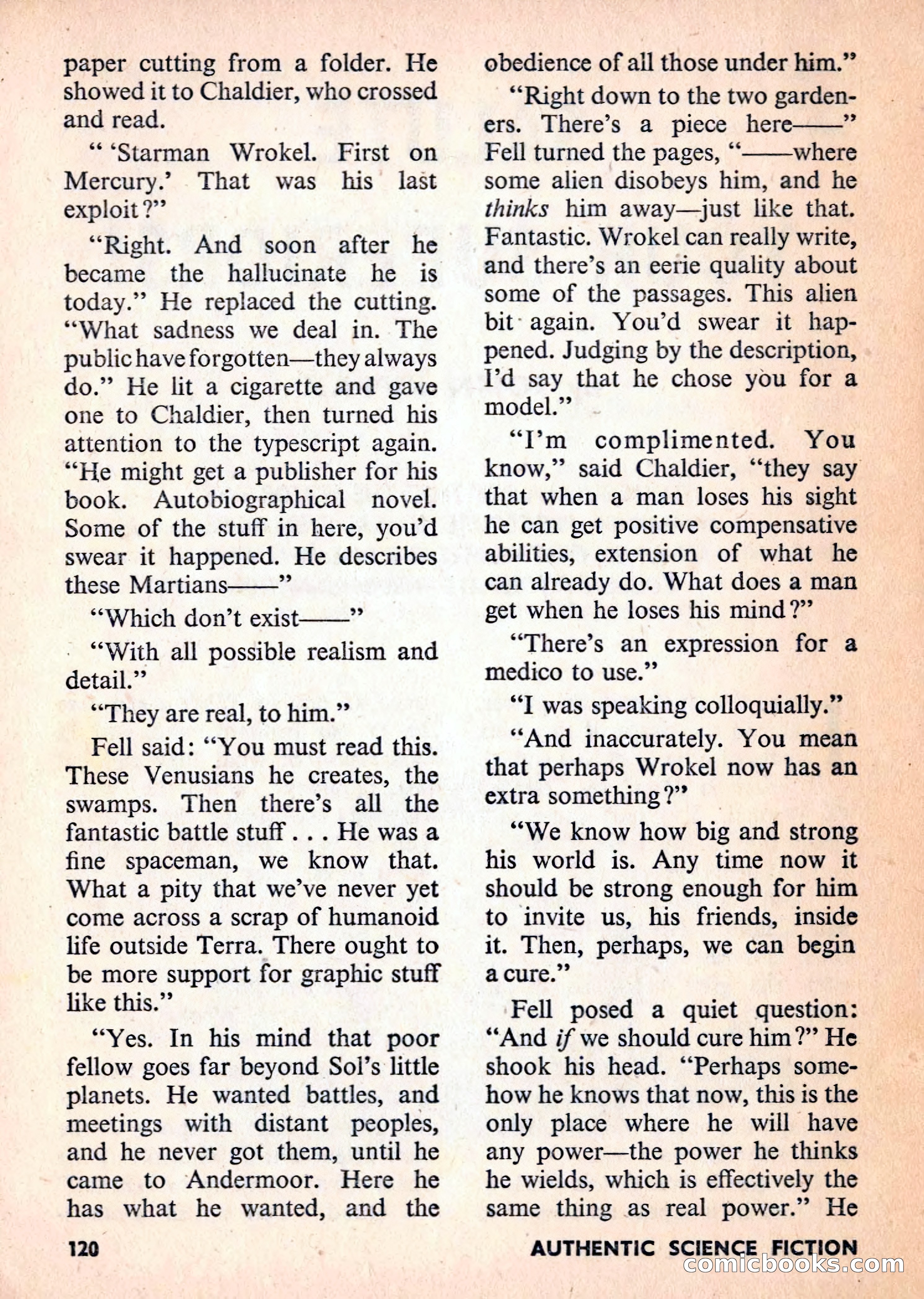 Authentic Science Fiction Monthly No. 79 — page 121 of 130