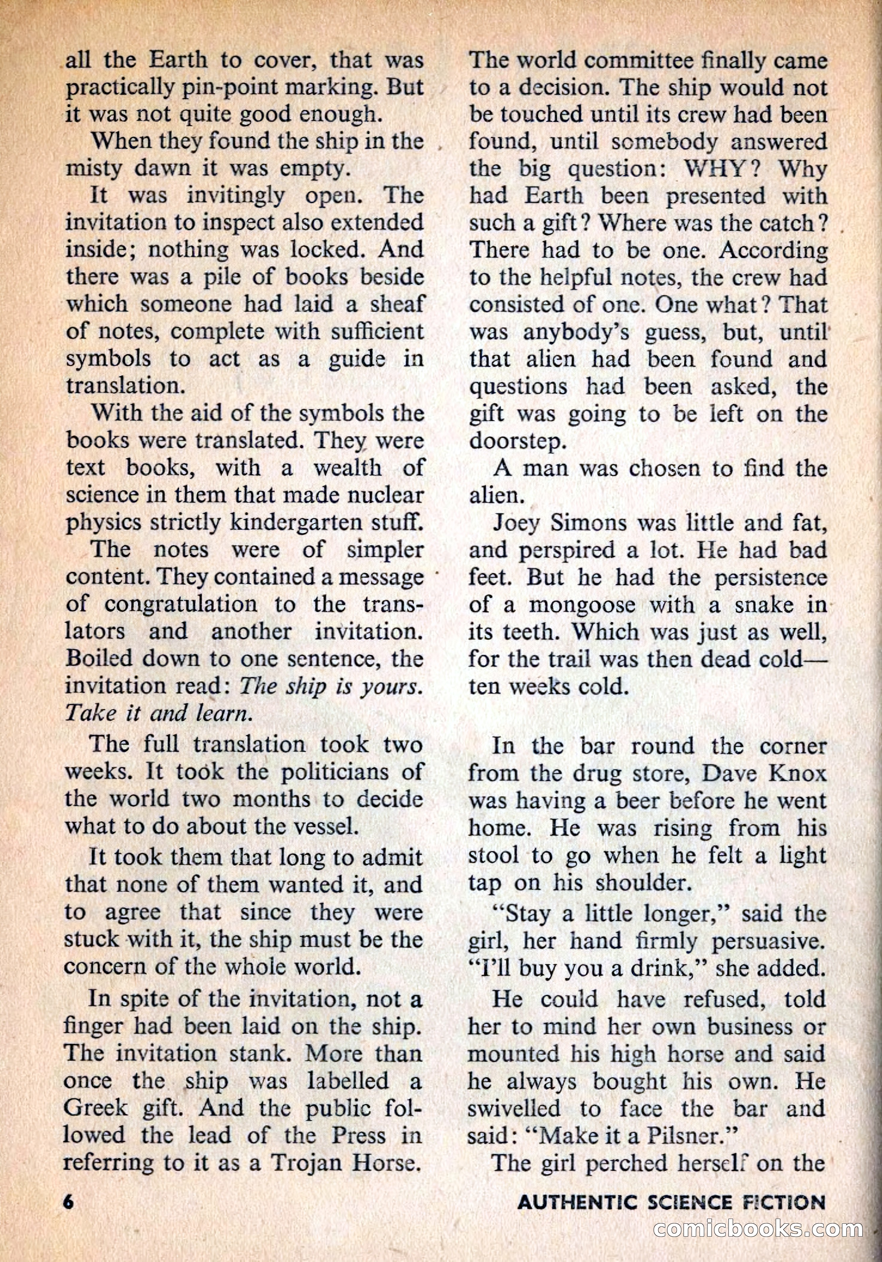 Authentic Science Fiction Monthly No. 80 — page 7 of 130