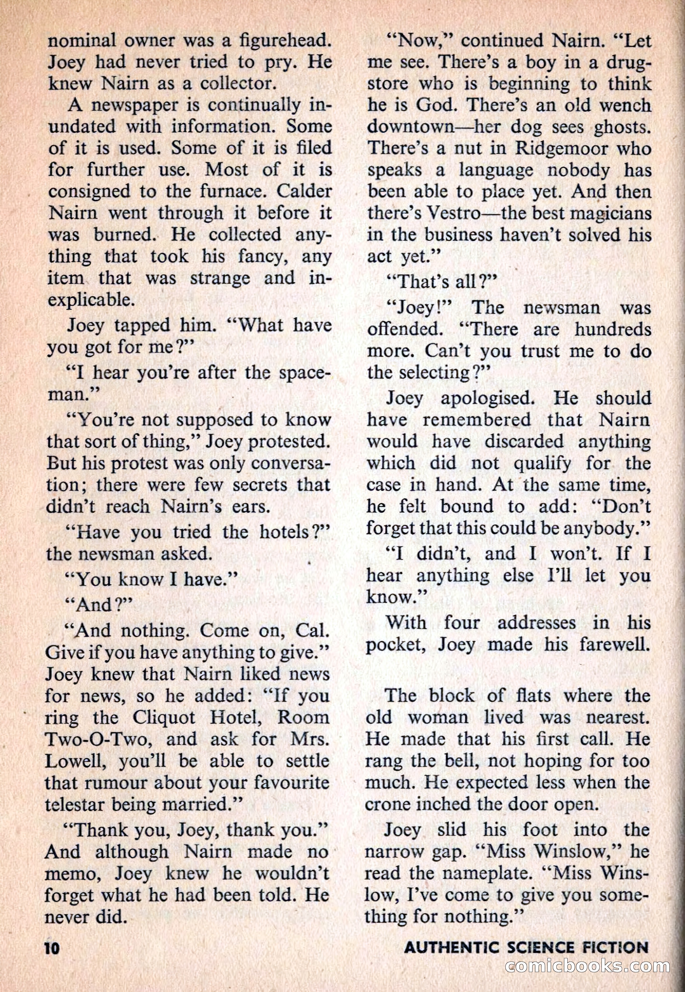 Authentic Science Fiction Monthly No. 80 — page 11 of 130