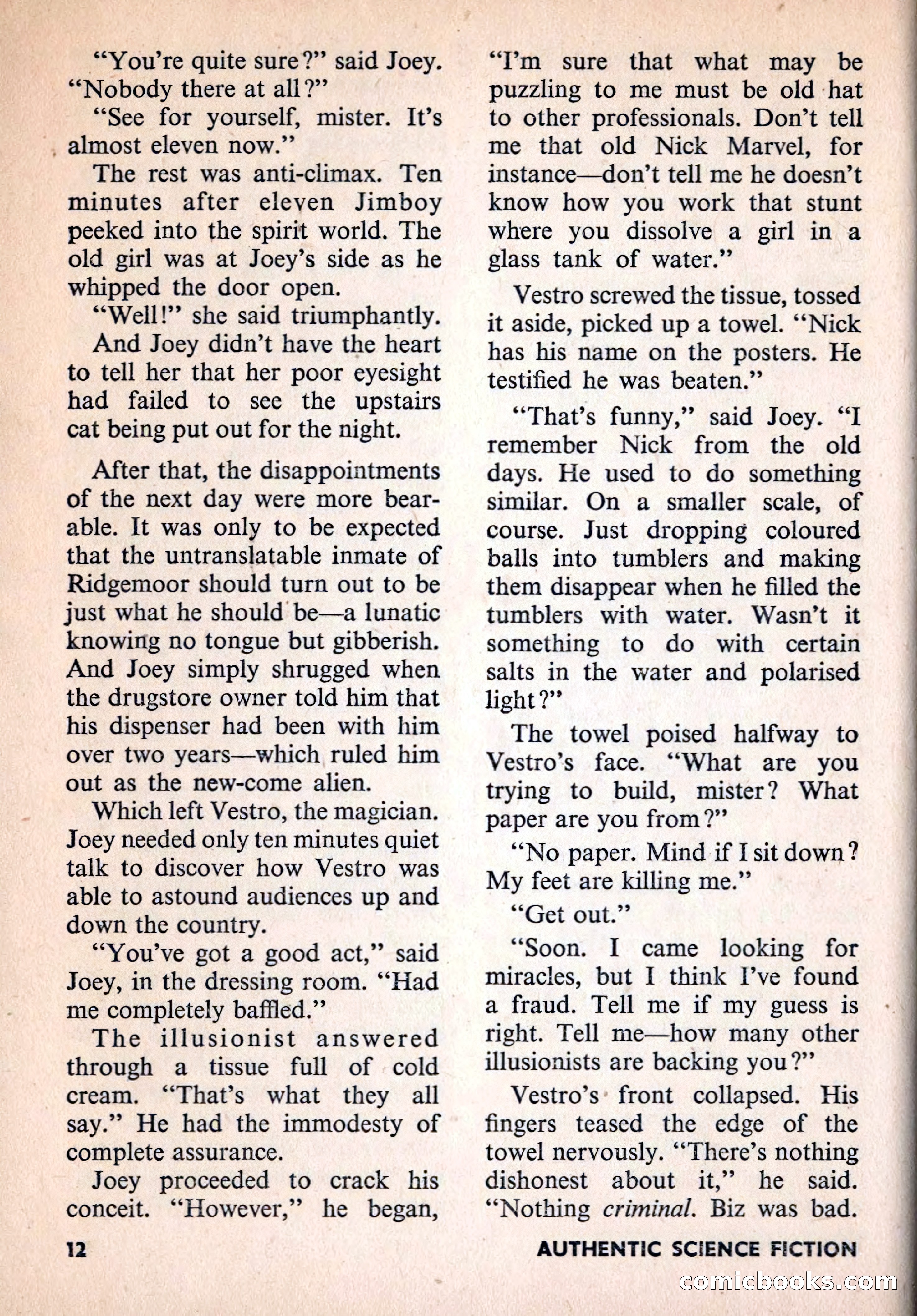 Authentic Science Fiction Monthly No. 80 — page 13 of 130