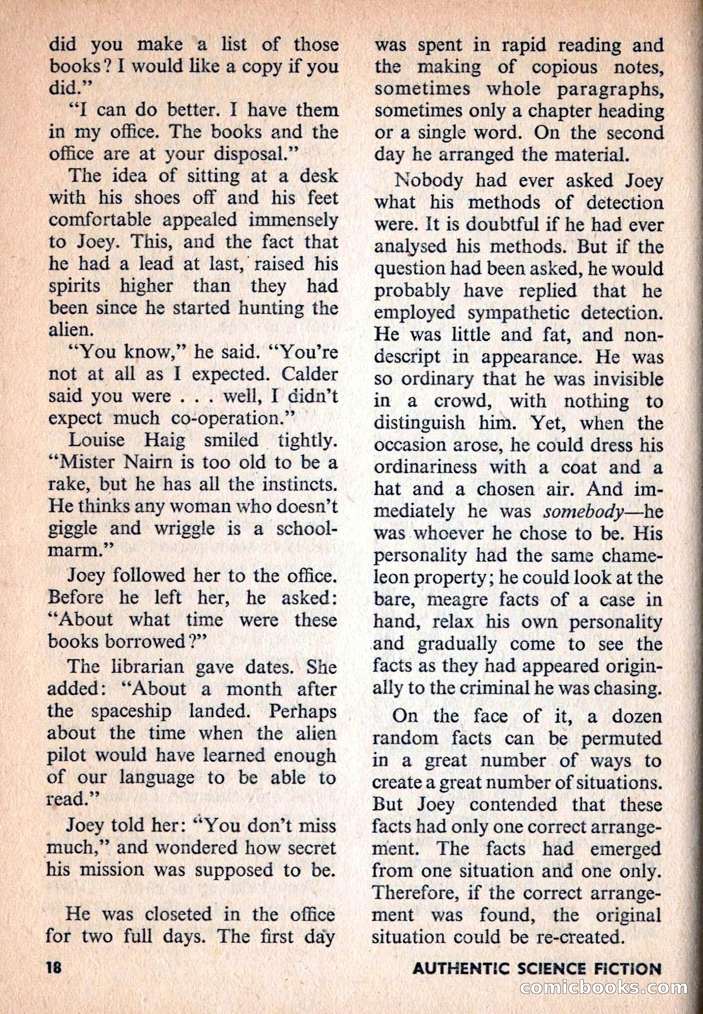 Authentic Science Fiction Monthly No. 80 — page 19 of 130