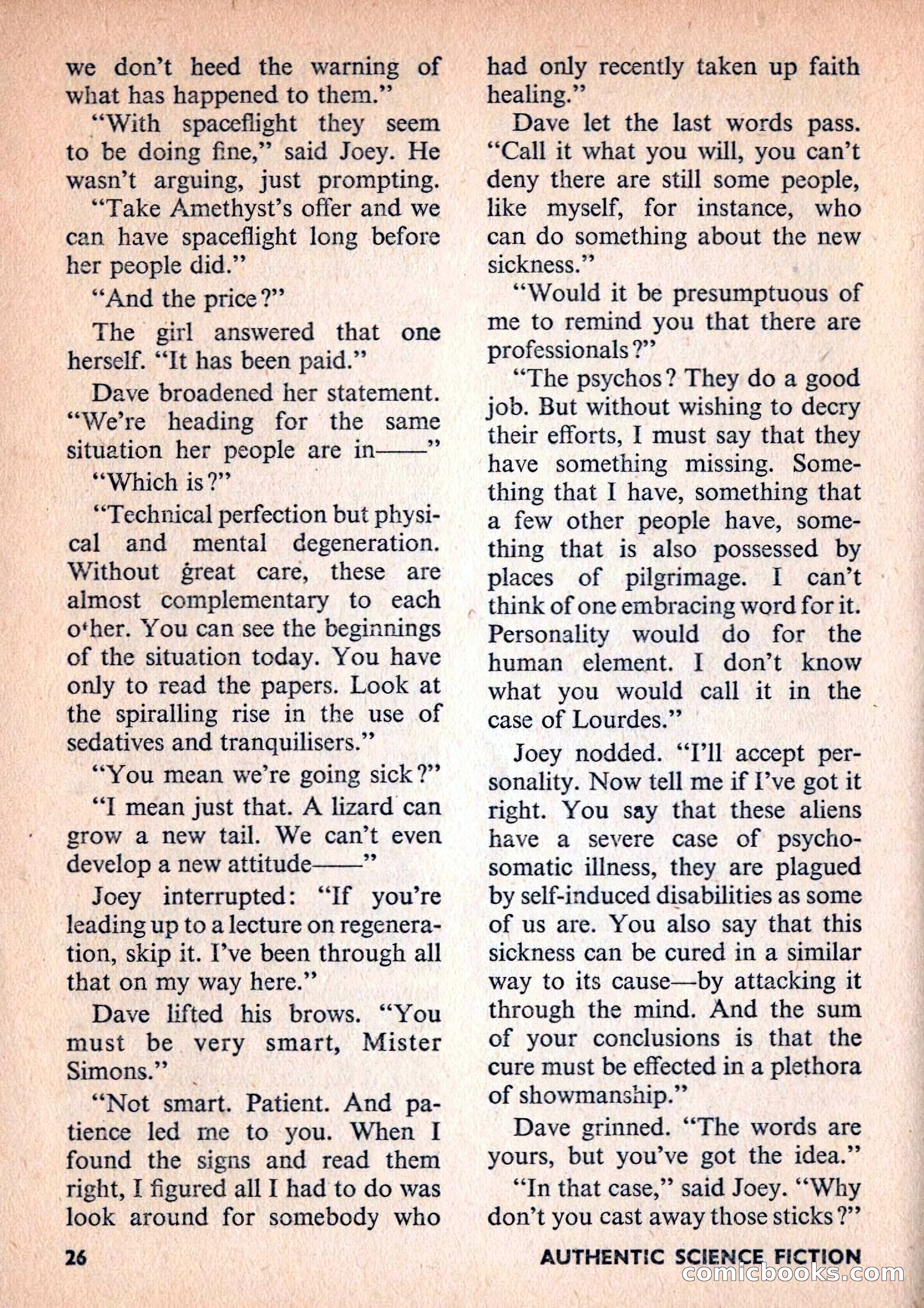 Authentic Science Fiction Monthly No. 80 — page 27 of 130