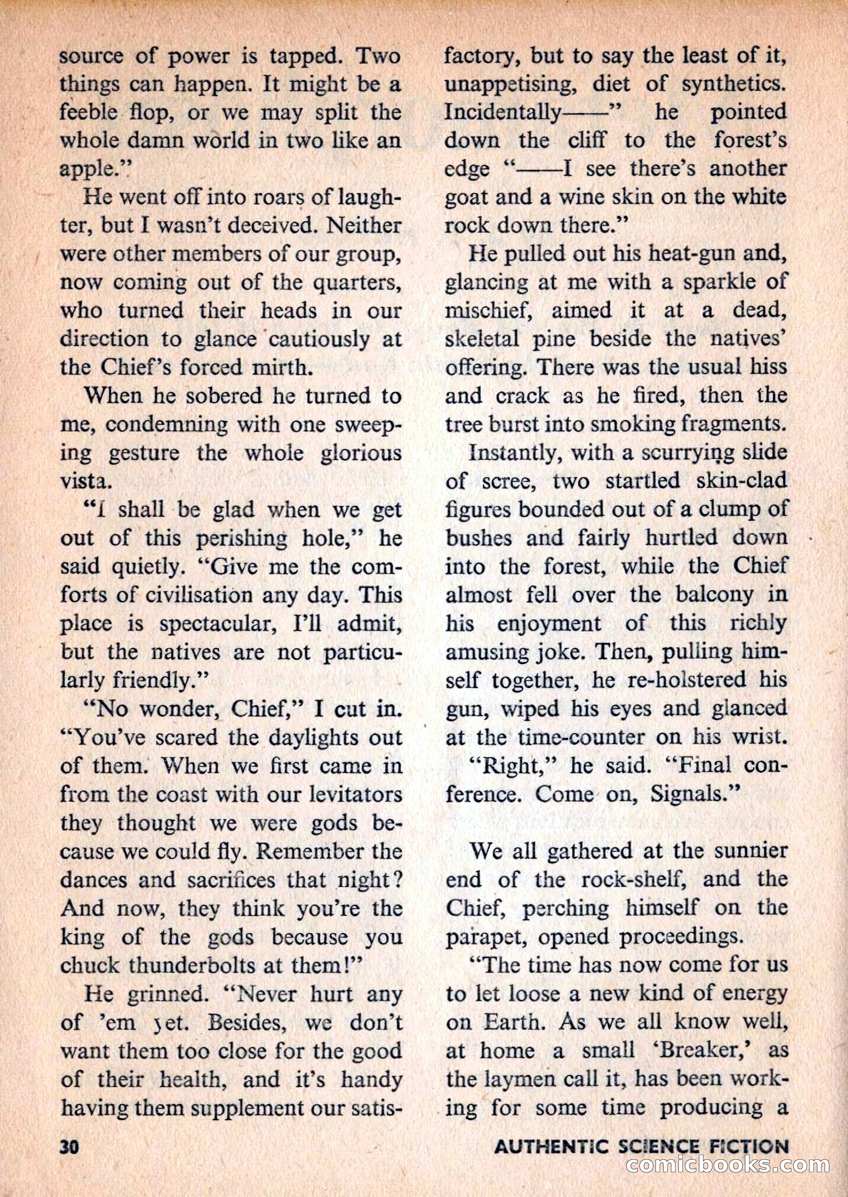 Authentic Science Fiction Monthly No. 80 — page 31 of 130