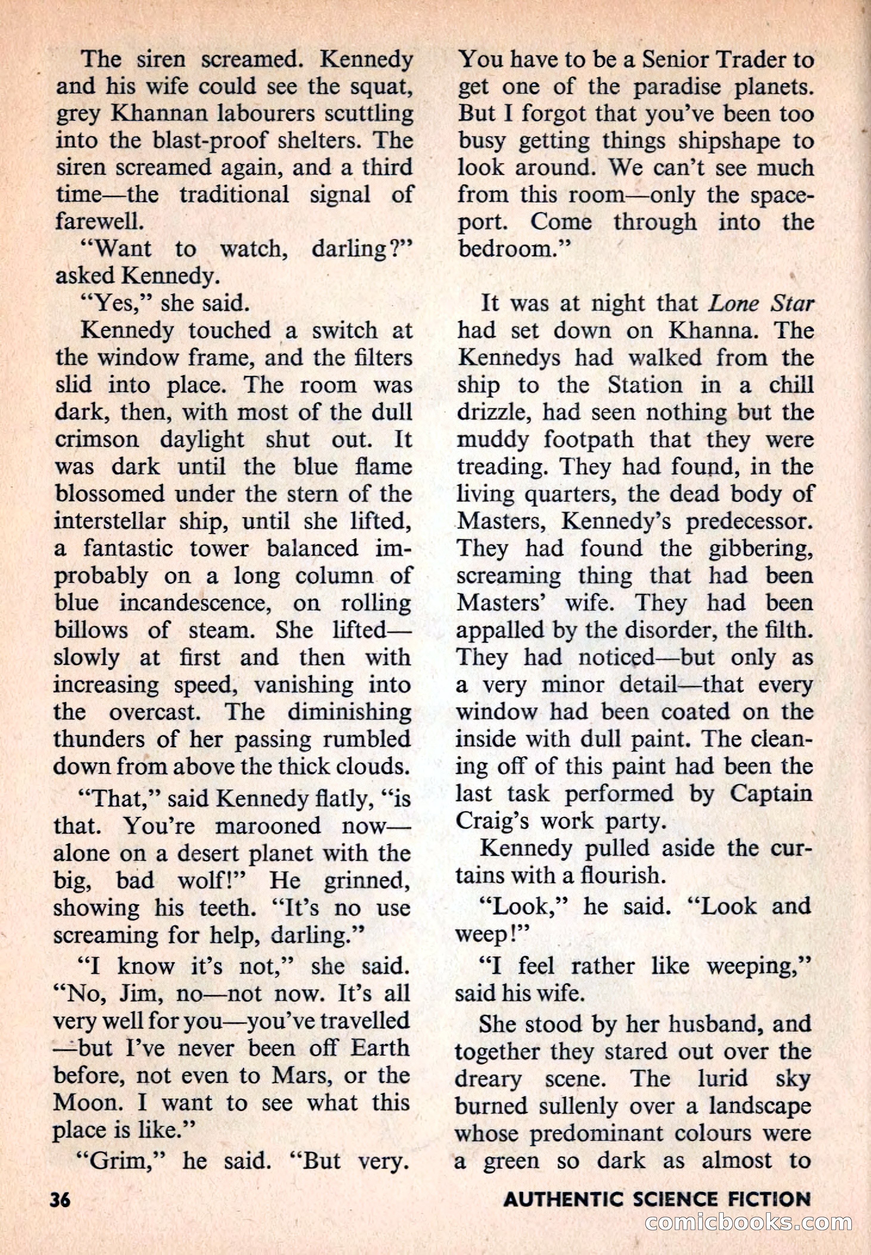 Authentic Science Fiction Monthly No. 80 — page 37 of 130