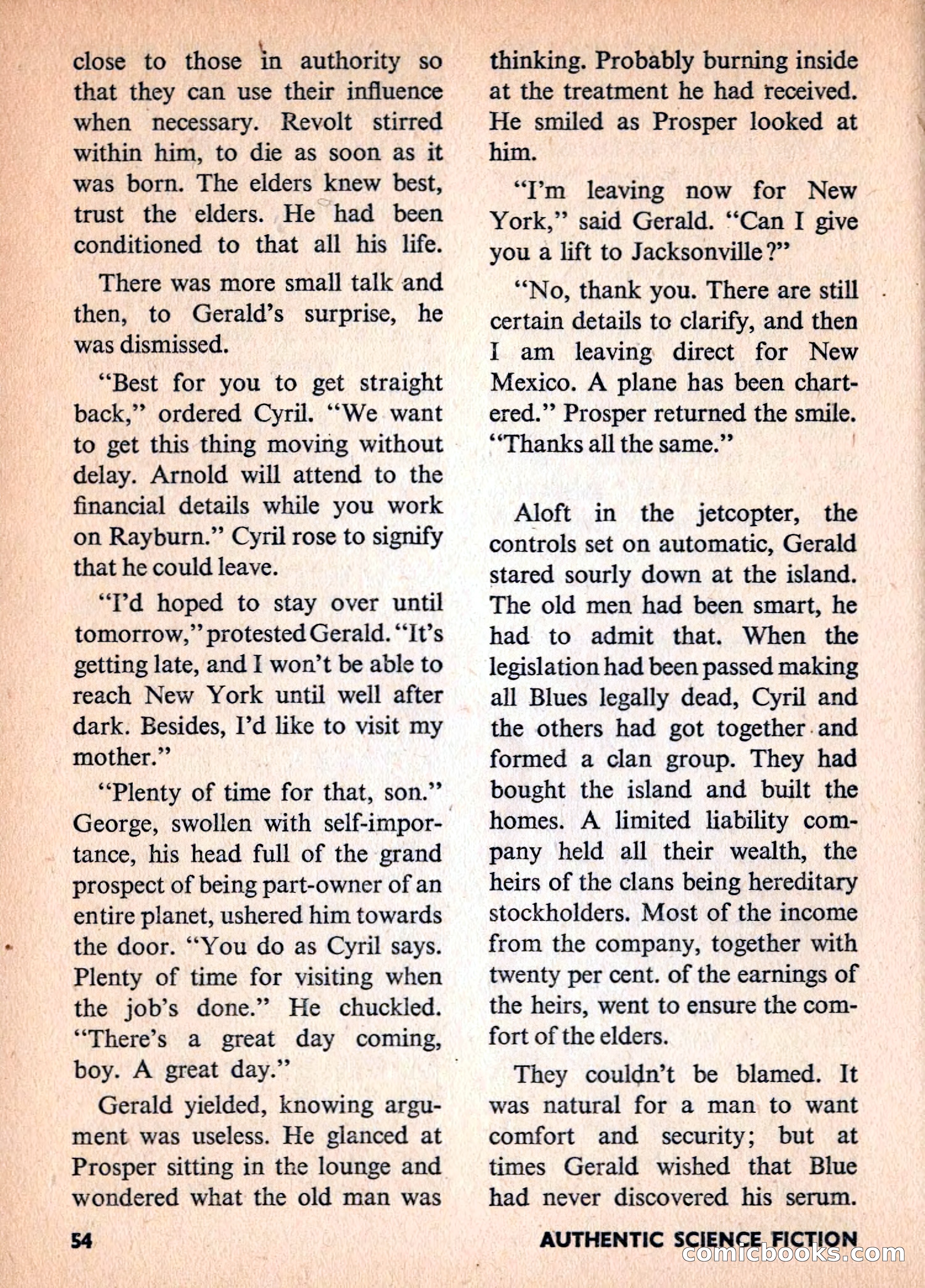 Authentic Science Fiction Monthly No. 80 — page 55 of 130
