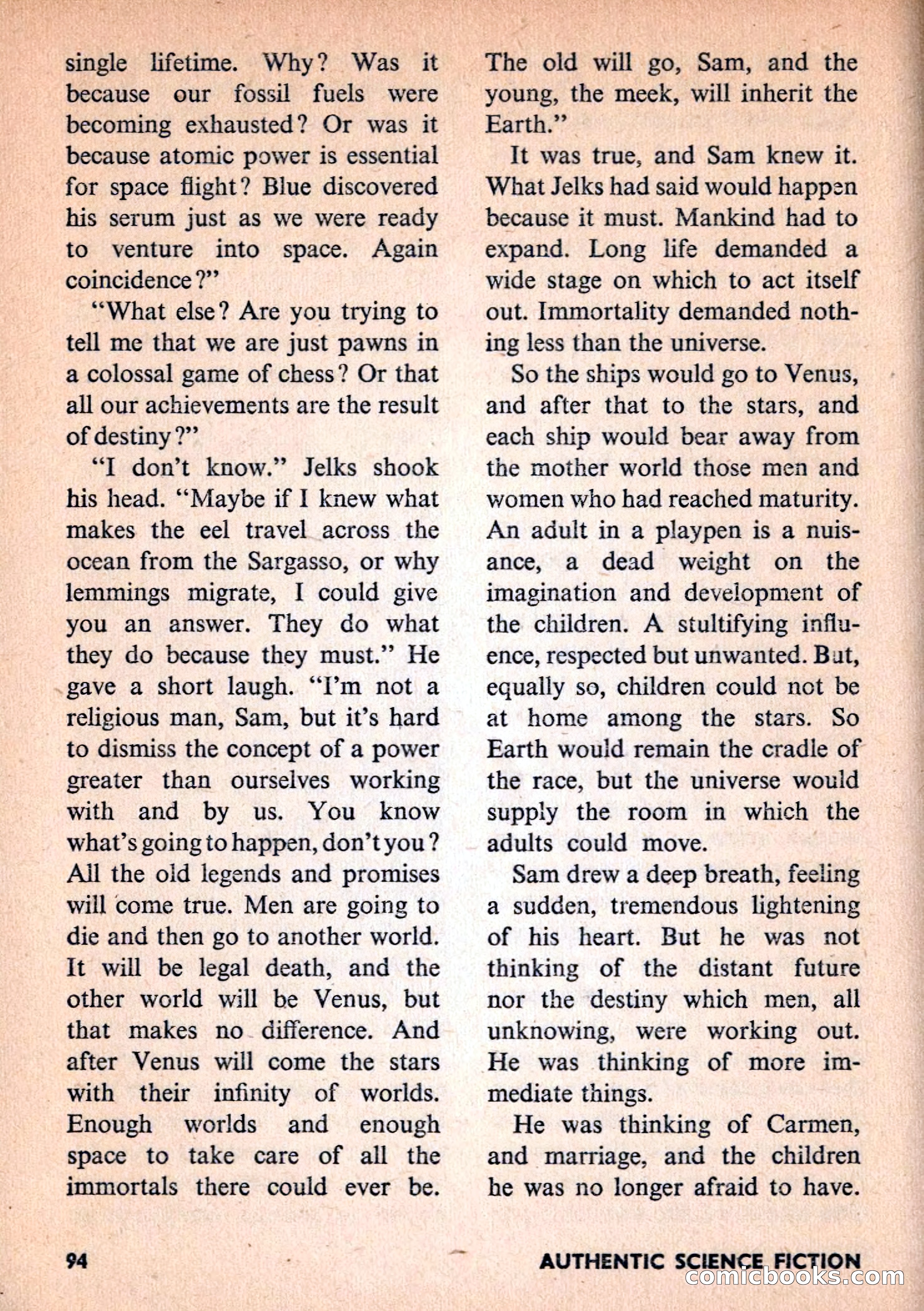 Authentic Science Fiction Monthly No. 80 — page 95 of 130