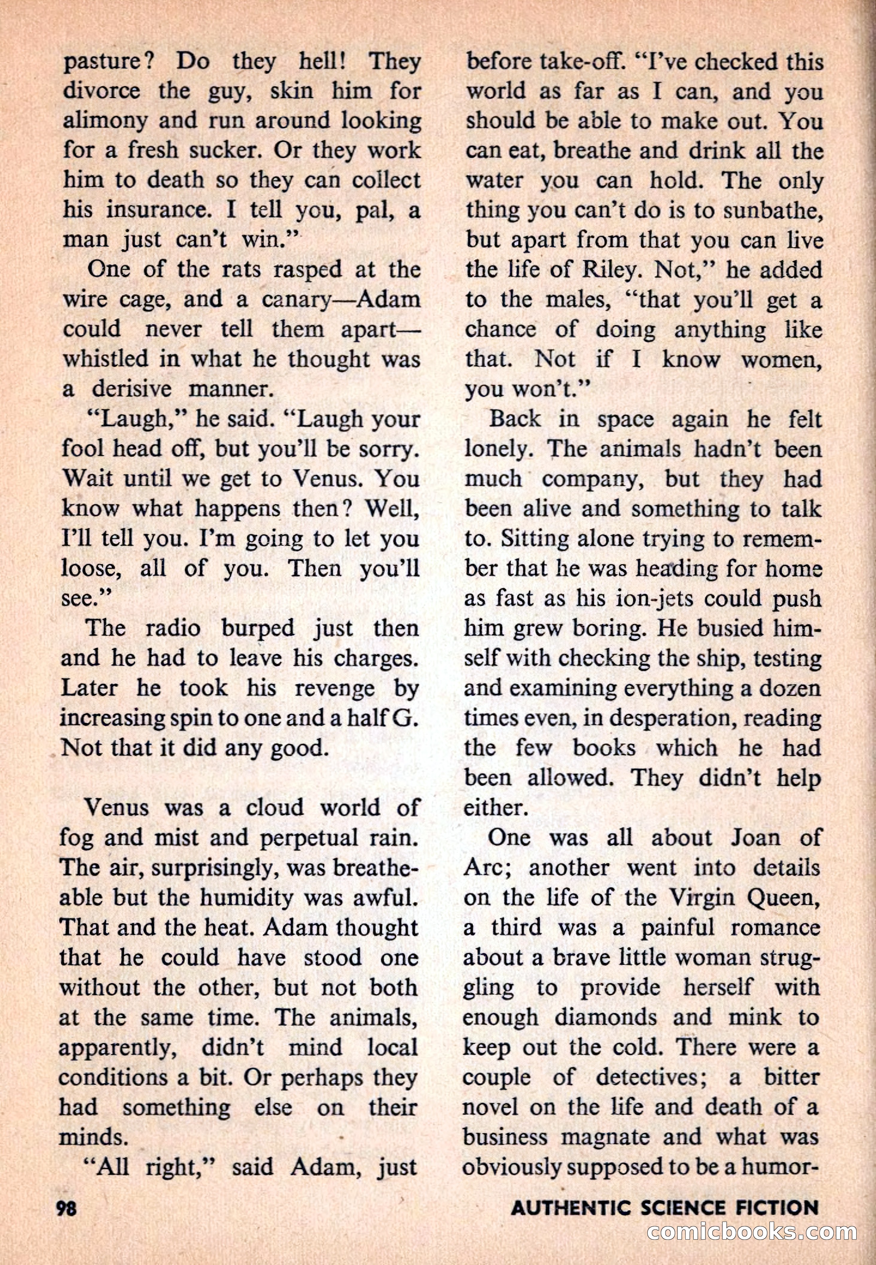 Authentic Science Fiction Monthly No. 80 — page 99 of 130