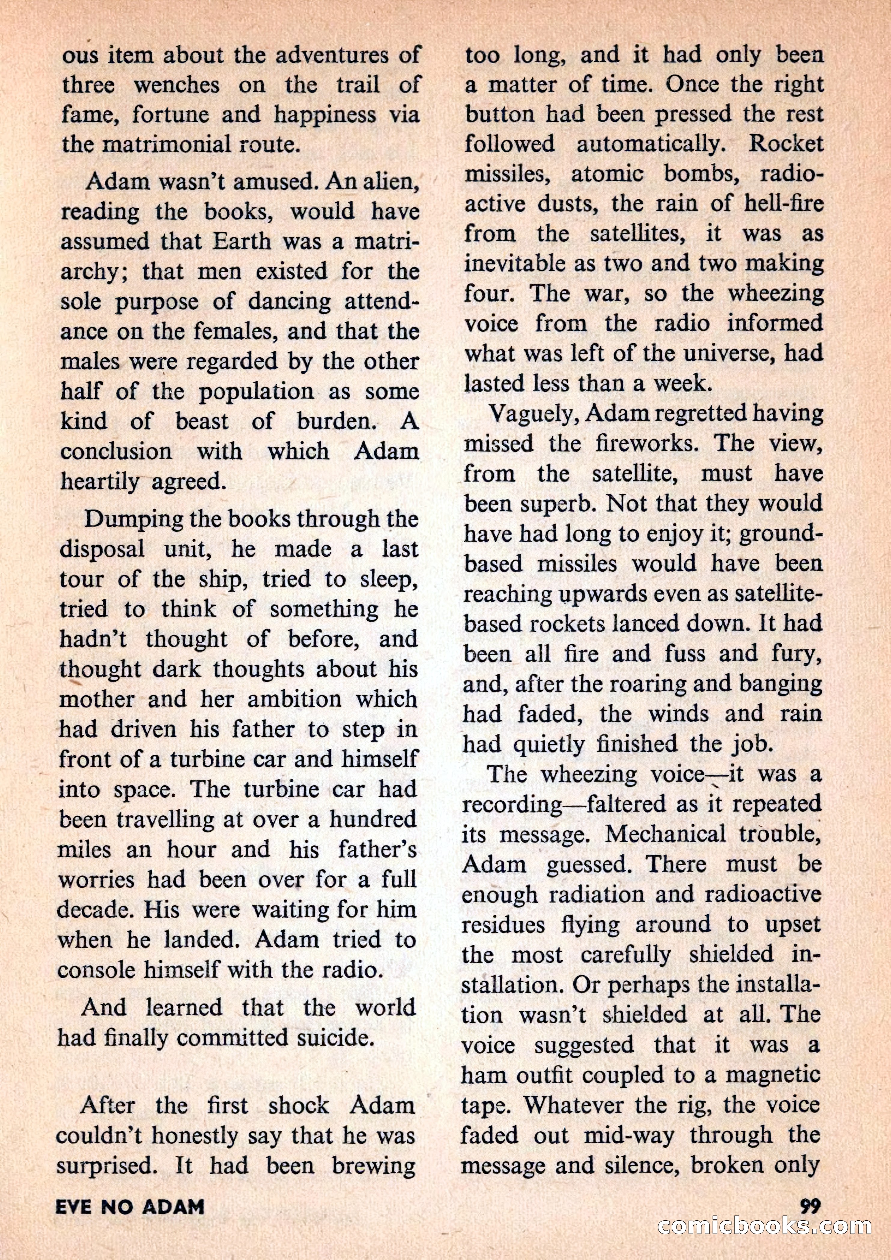 Authentic Science Fiction Monthly No. 80 — page 100 of 130