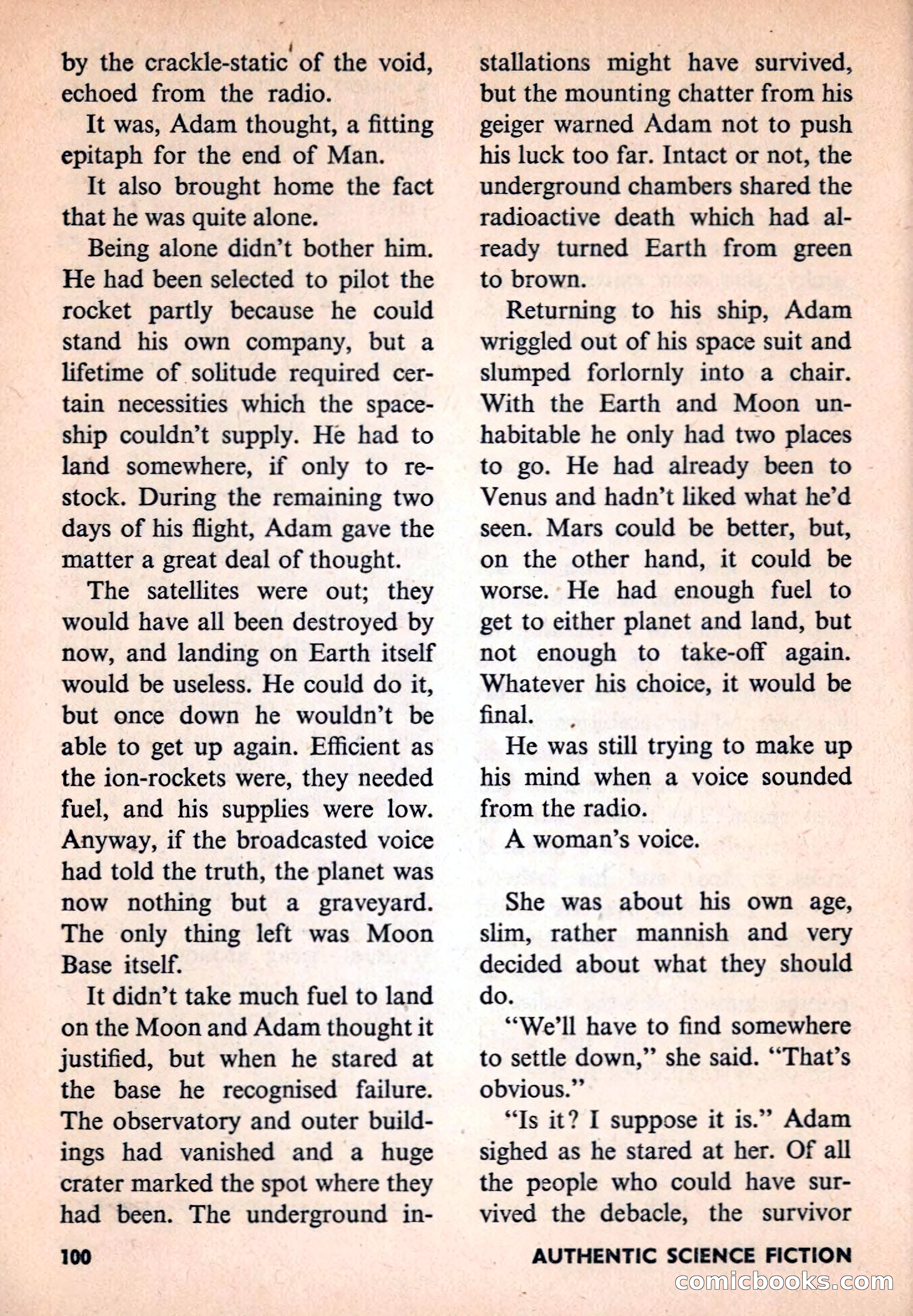 Authentic Science Fiction Monthly No. 80 — page 101 of 130
