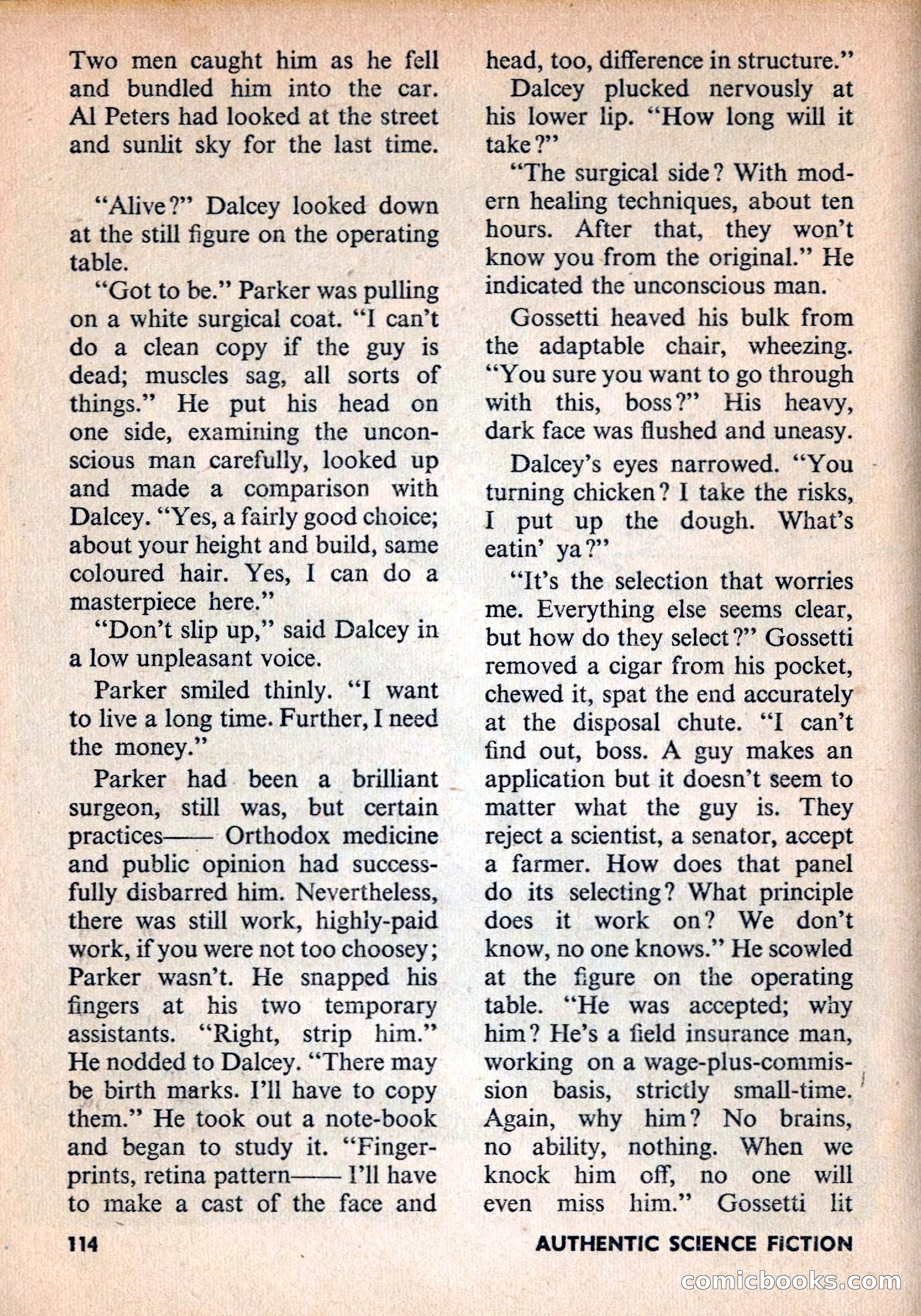 Authentic Science Fiction Monthly No. 80 — page 115 of 130