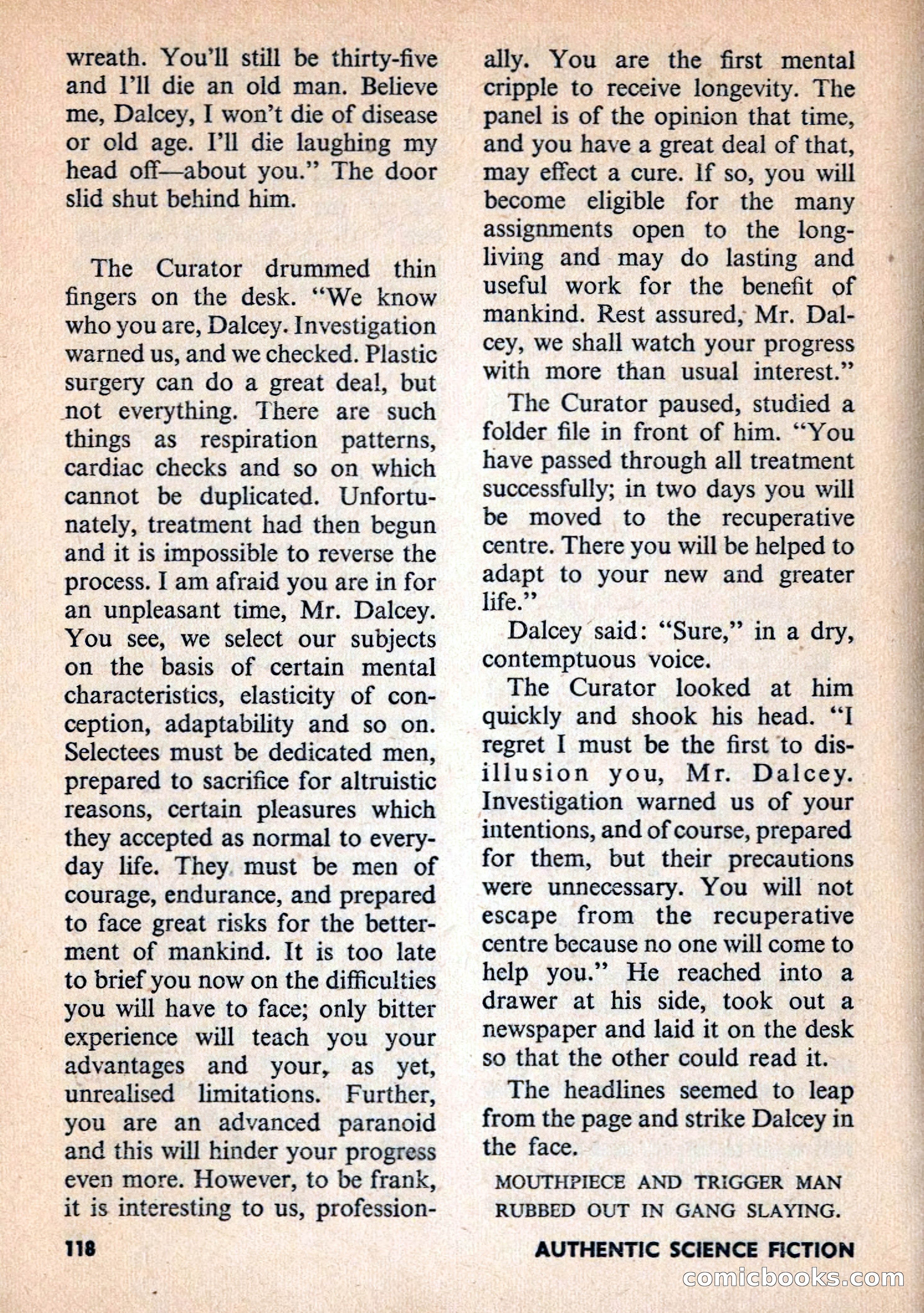 Authentic Science Fiction Monthly No. 80 — page 119 of 130