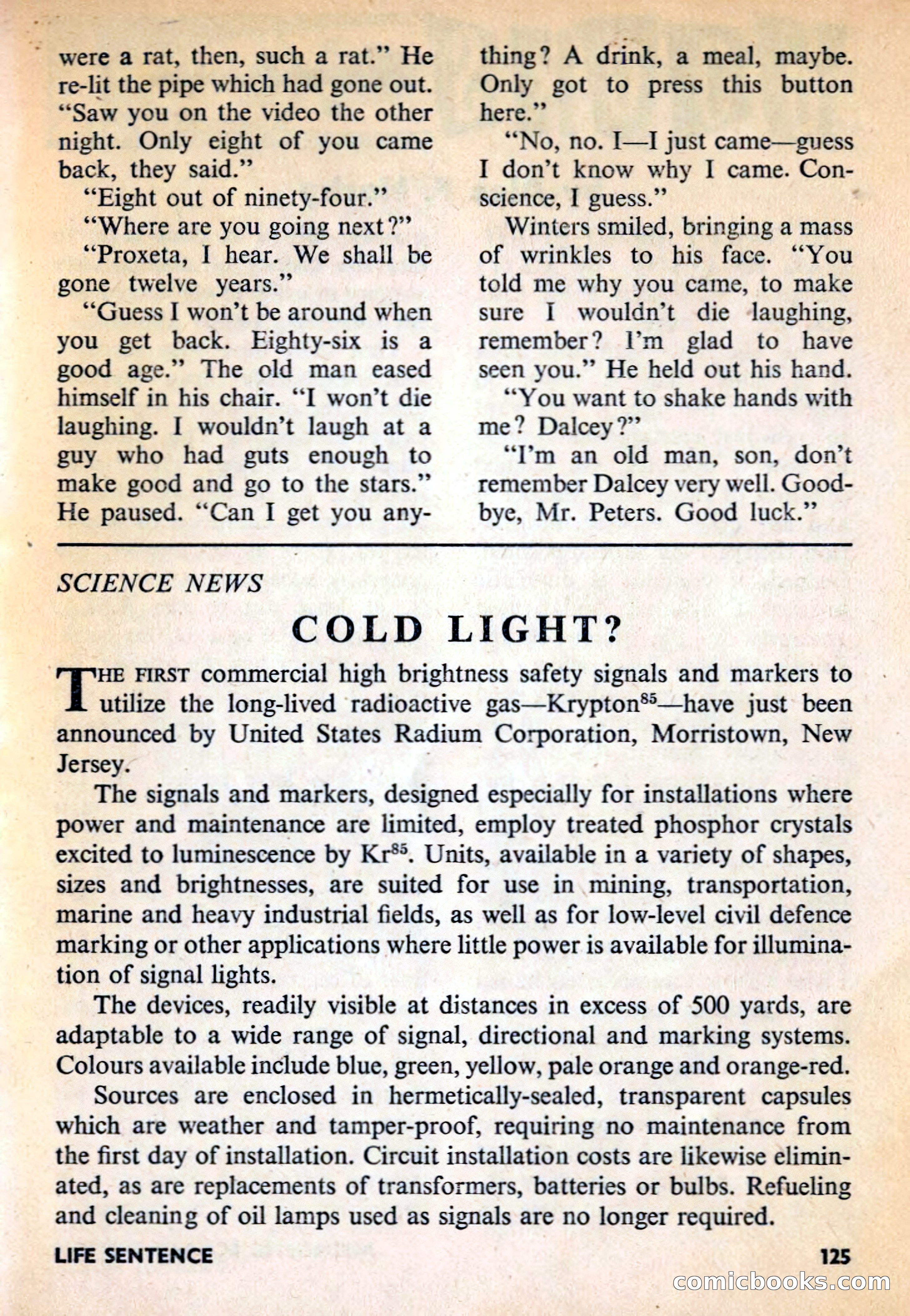 Authentic Science Fiction Monthly No. 80 — page 126 of 130