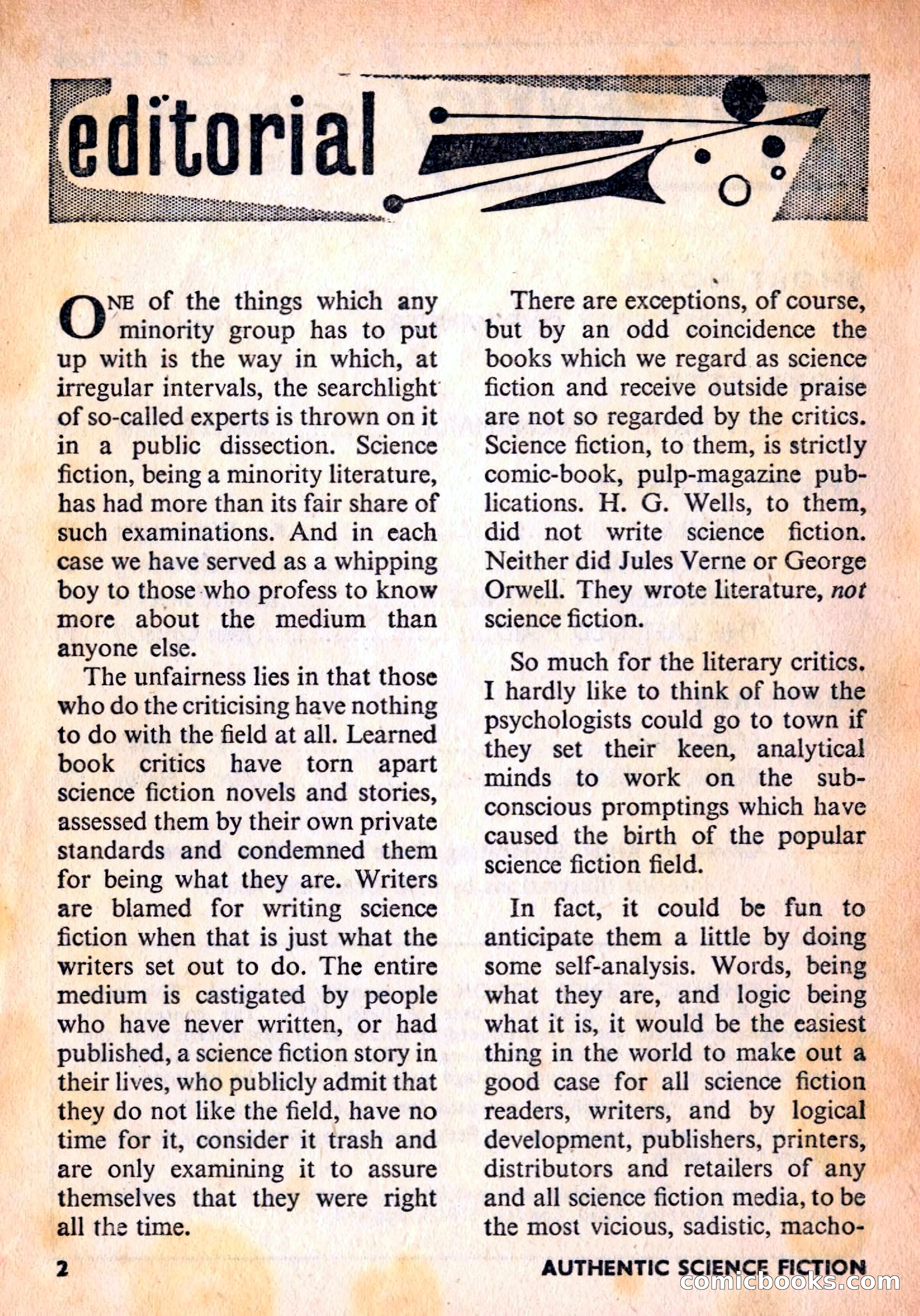 Authentic Science Fiction Monthly No. 81 — page 3 of 130