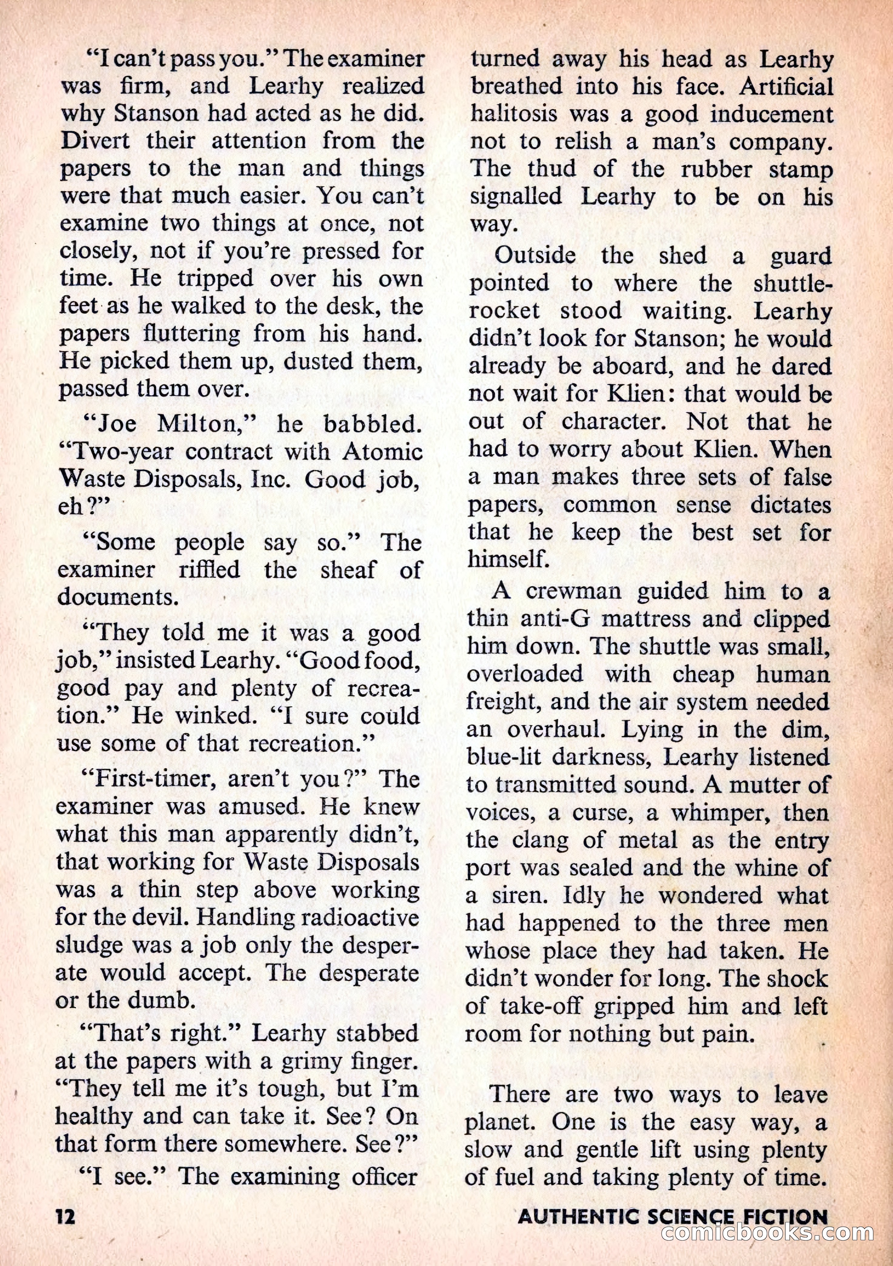 Authentic Science Fiction Monthly No. 81 — page 13 of 130