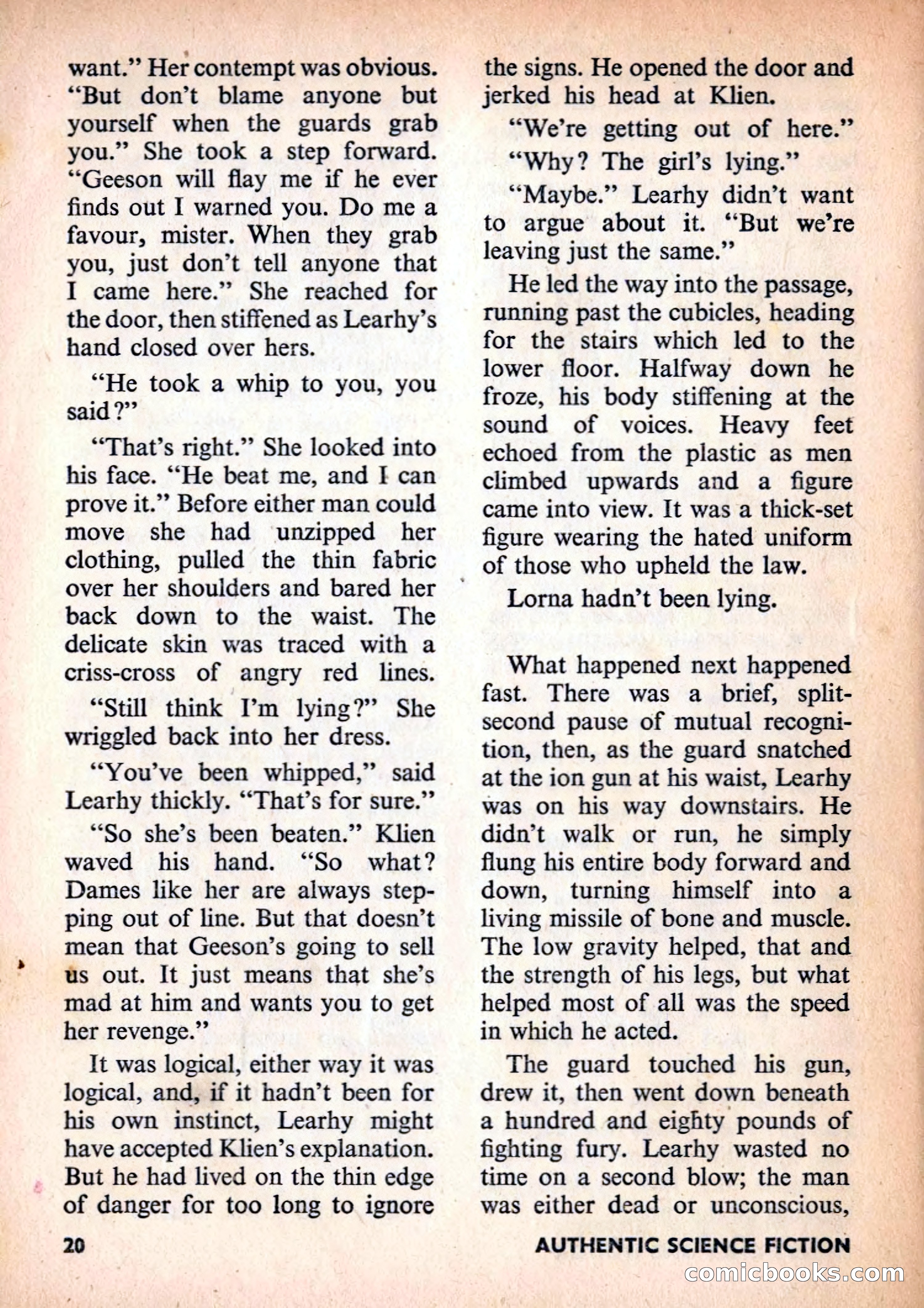 Authentic Science Fiction Monthly No. 81 — page 21 of 130