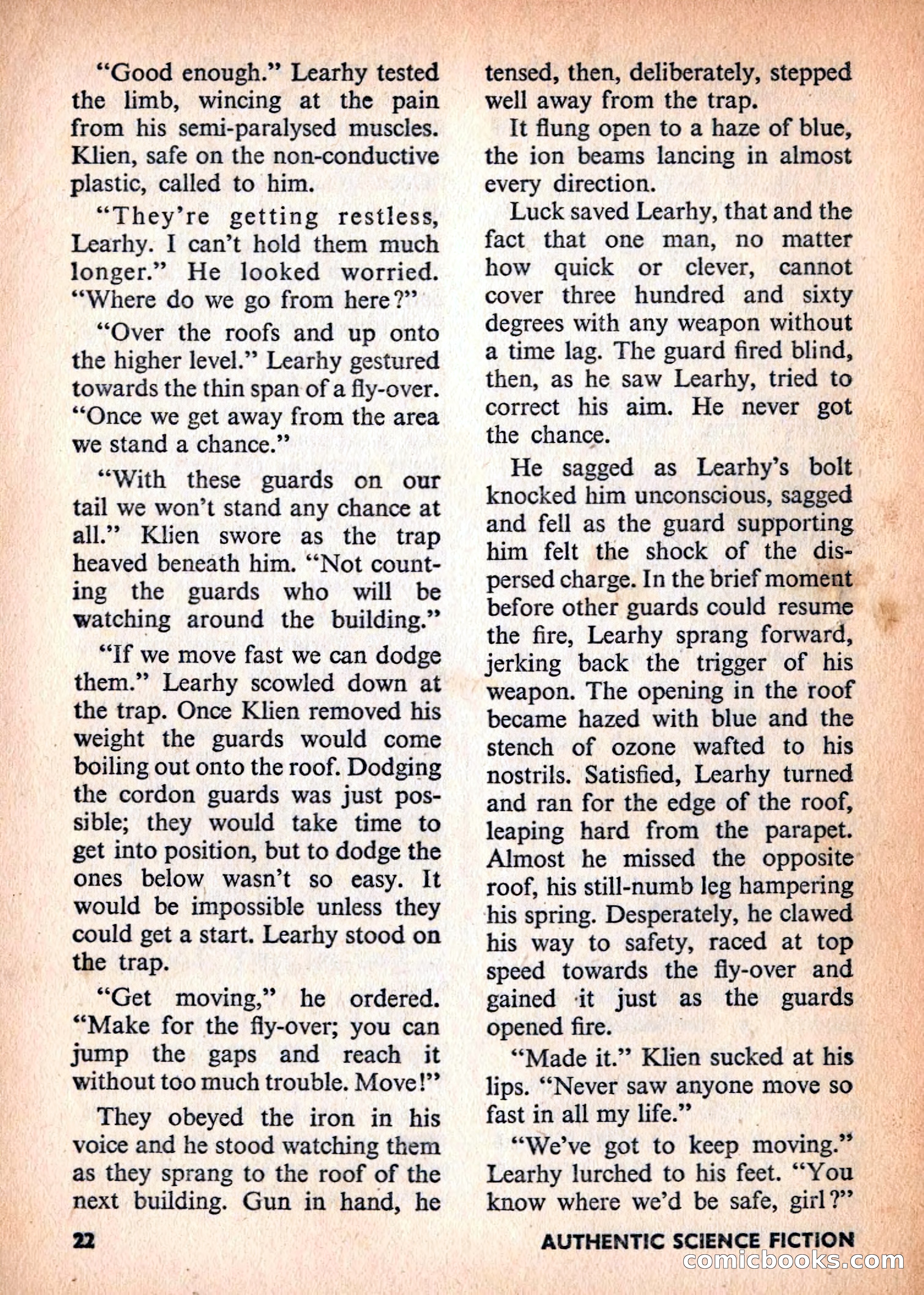 Authentic Science Fiction Monthly No. 81 — page 23 of 130