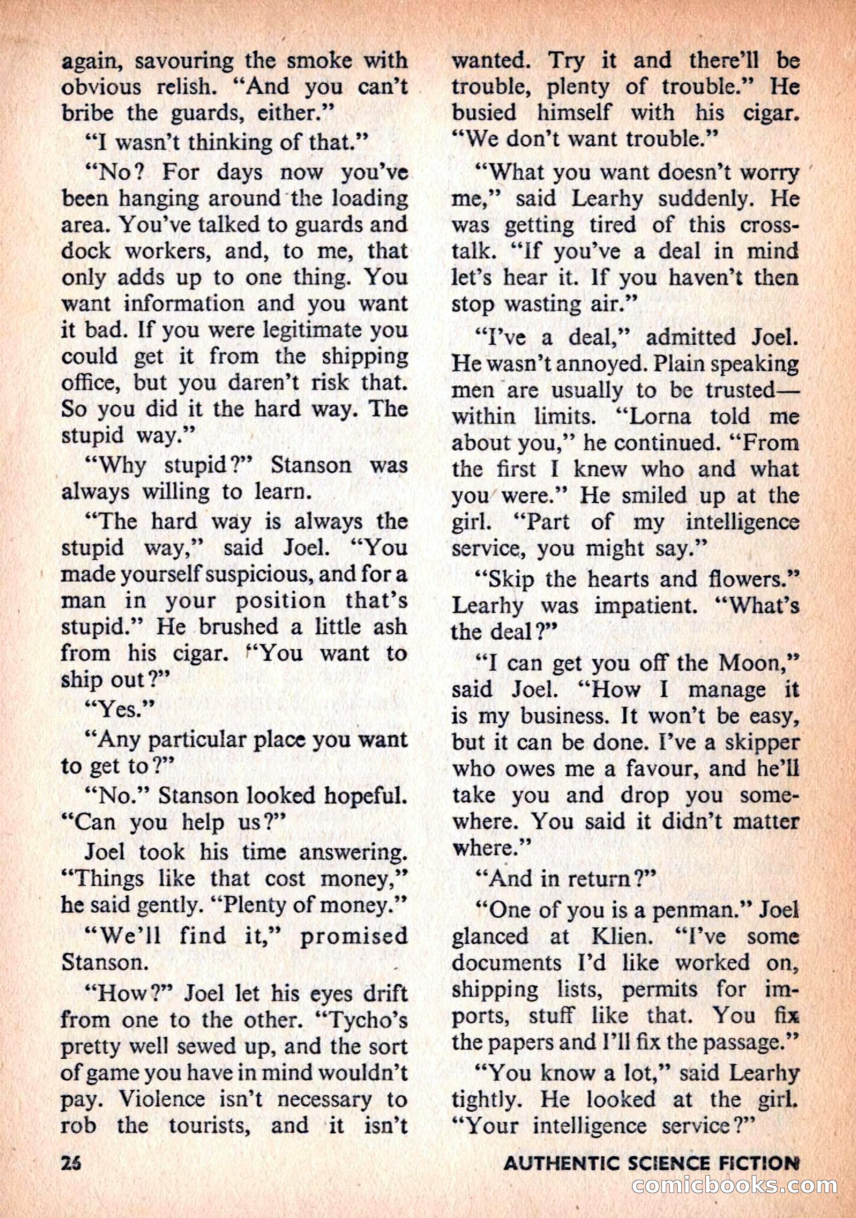 Authentic Science Fiction Monthly No. 81 — page 27 of 130