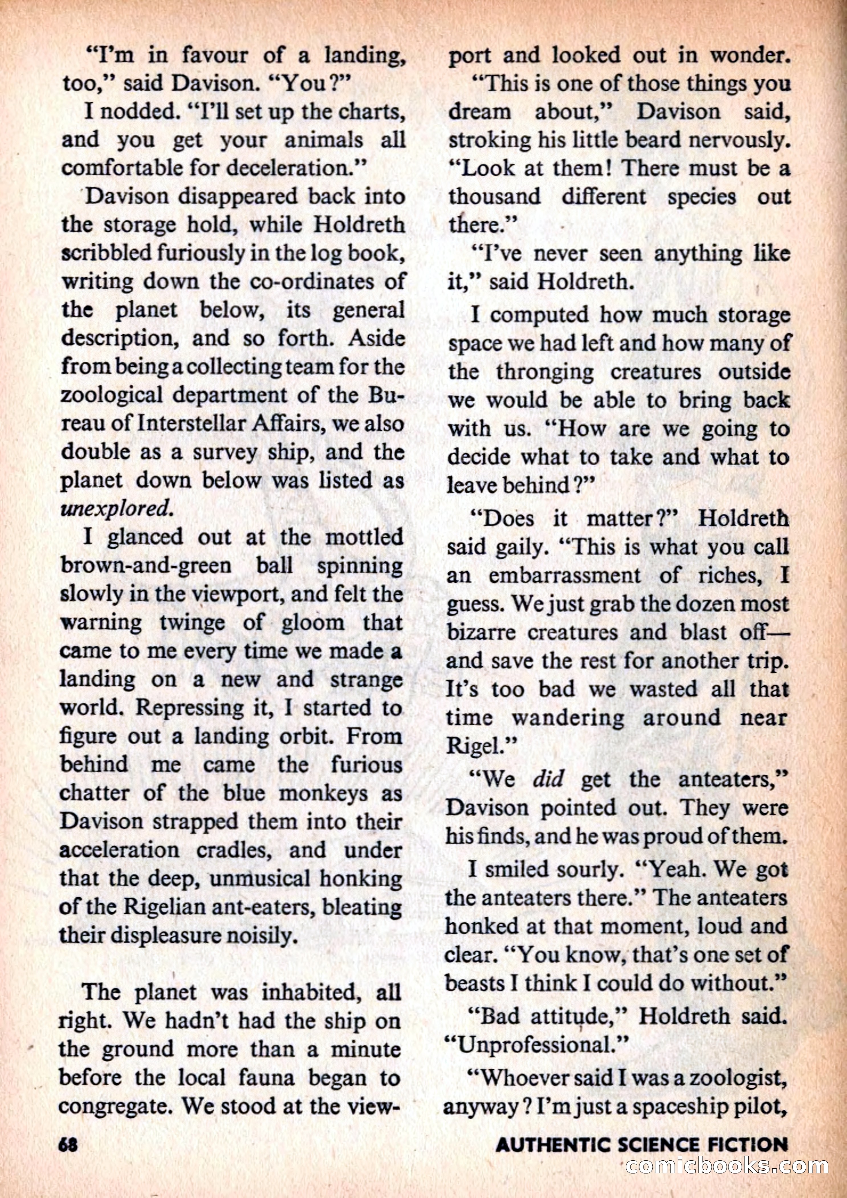 Authentic Science Fiction Monthly No. 81 — page 69 of 130