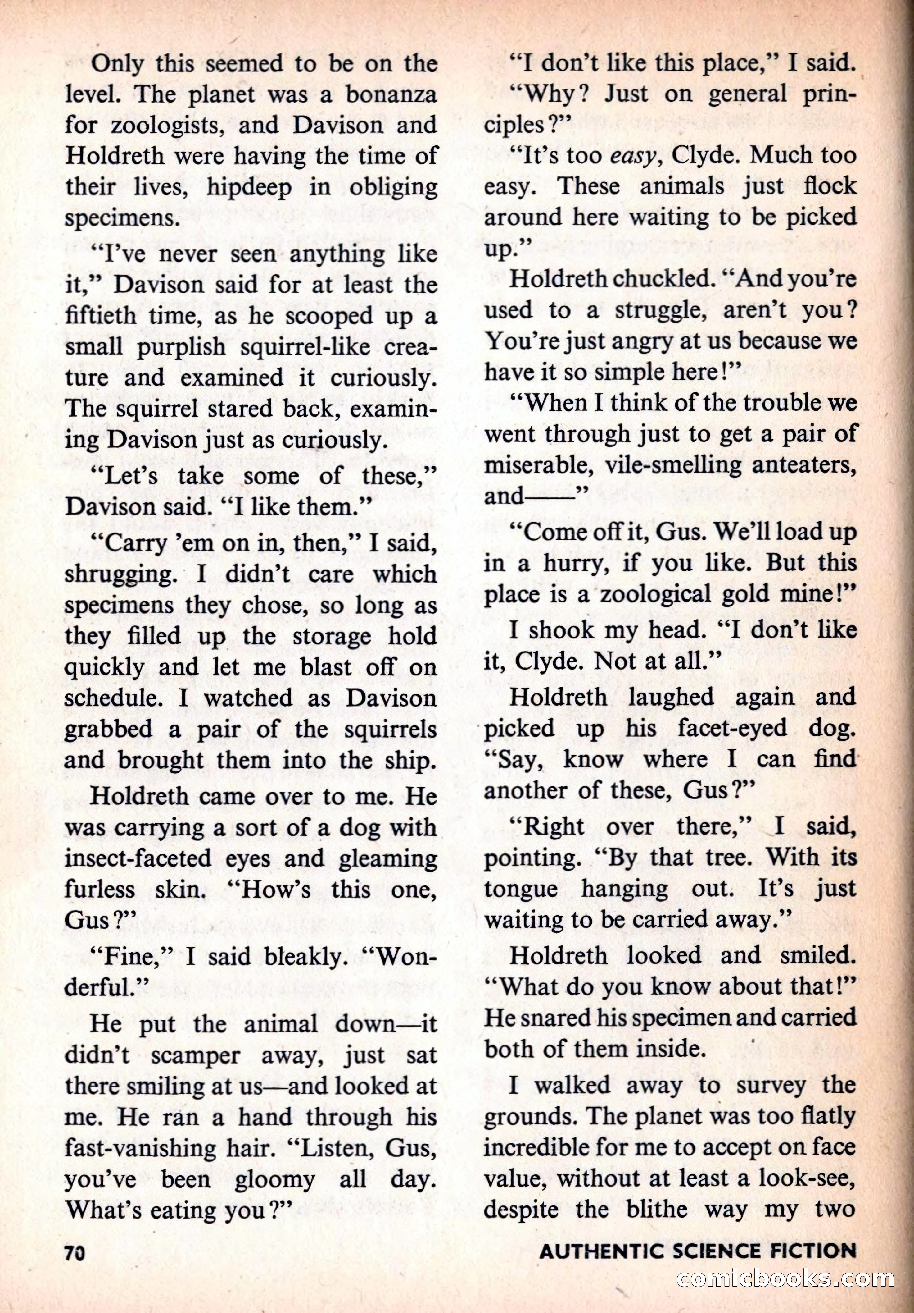 Authentic Science Fiction Monthly No. 81 — page 71 of 130