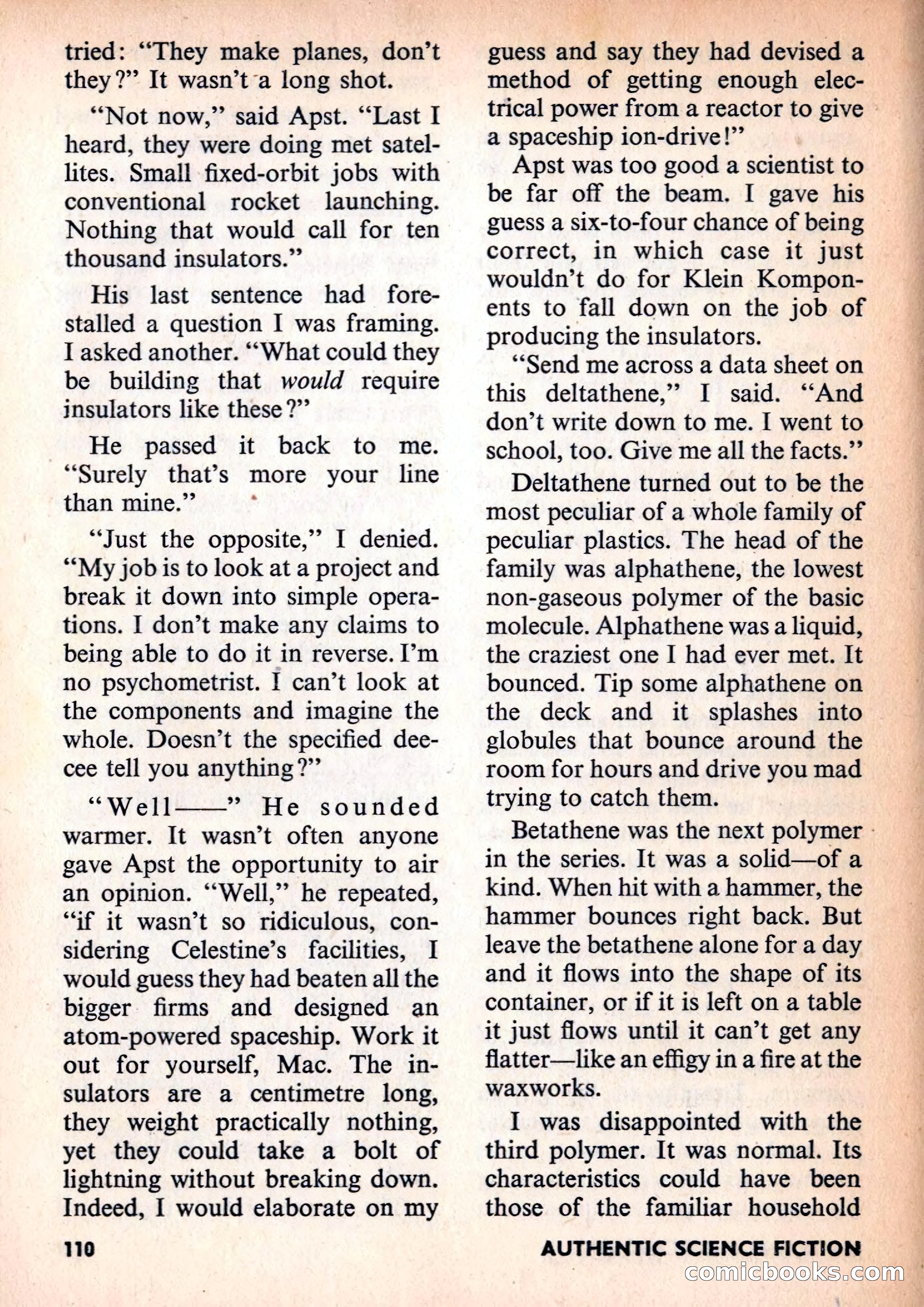 Authentic Science Fiction Monthly No. 81 — page 111 of 130