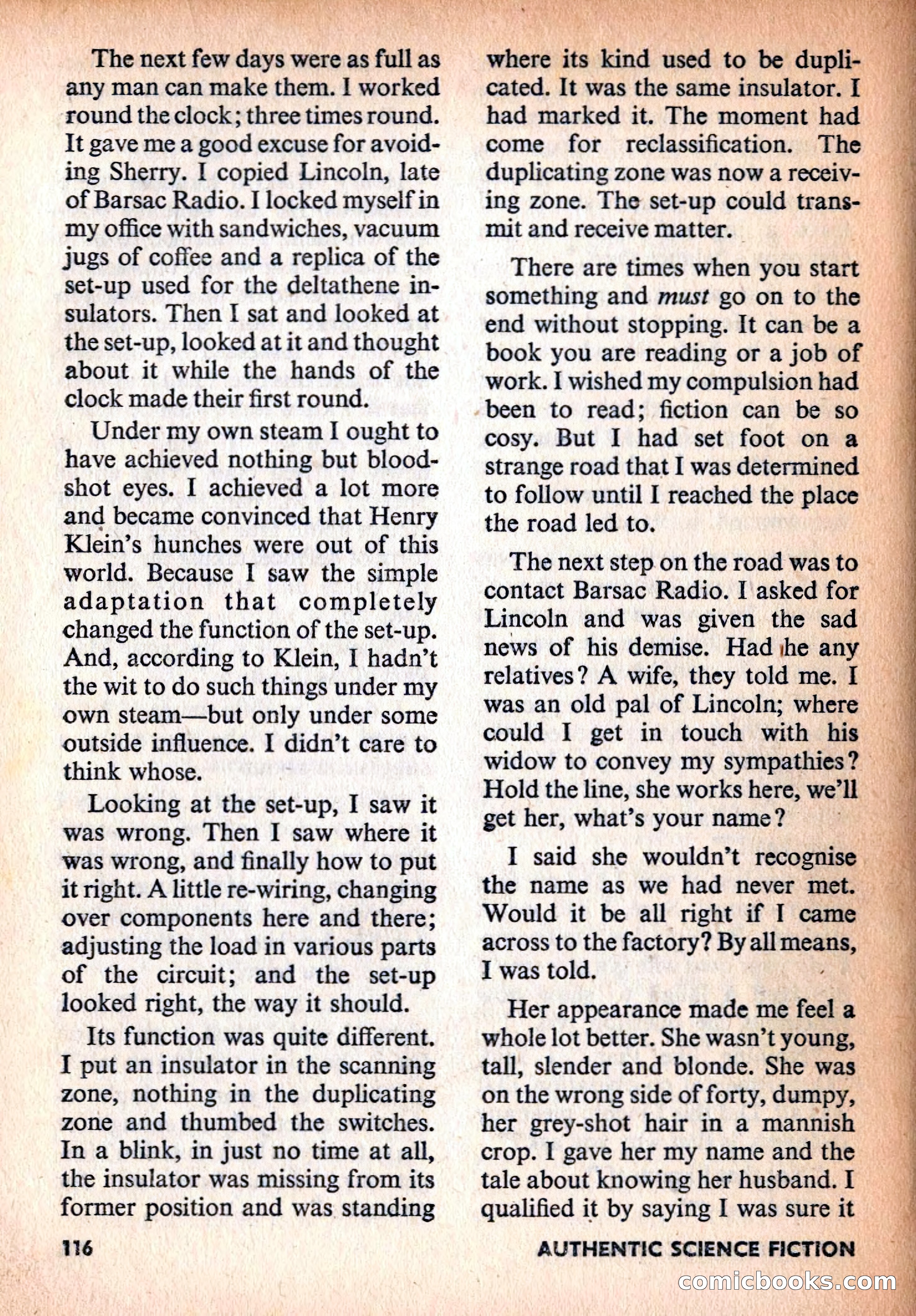 Authentic Science Fiction Monthly No. 81 — page 117 of 130