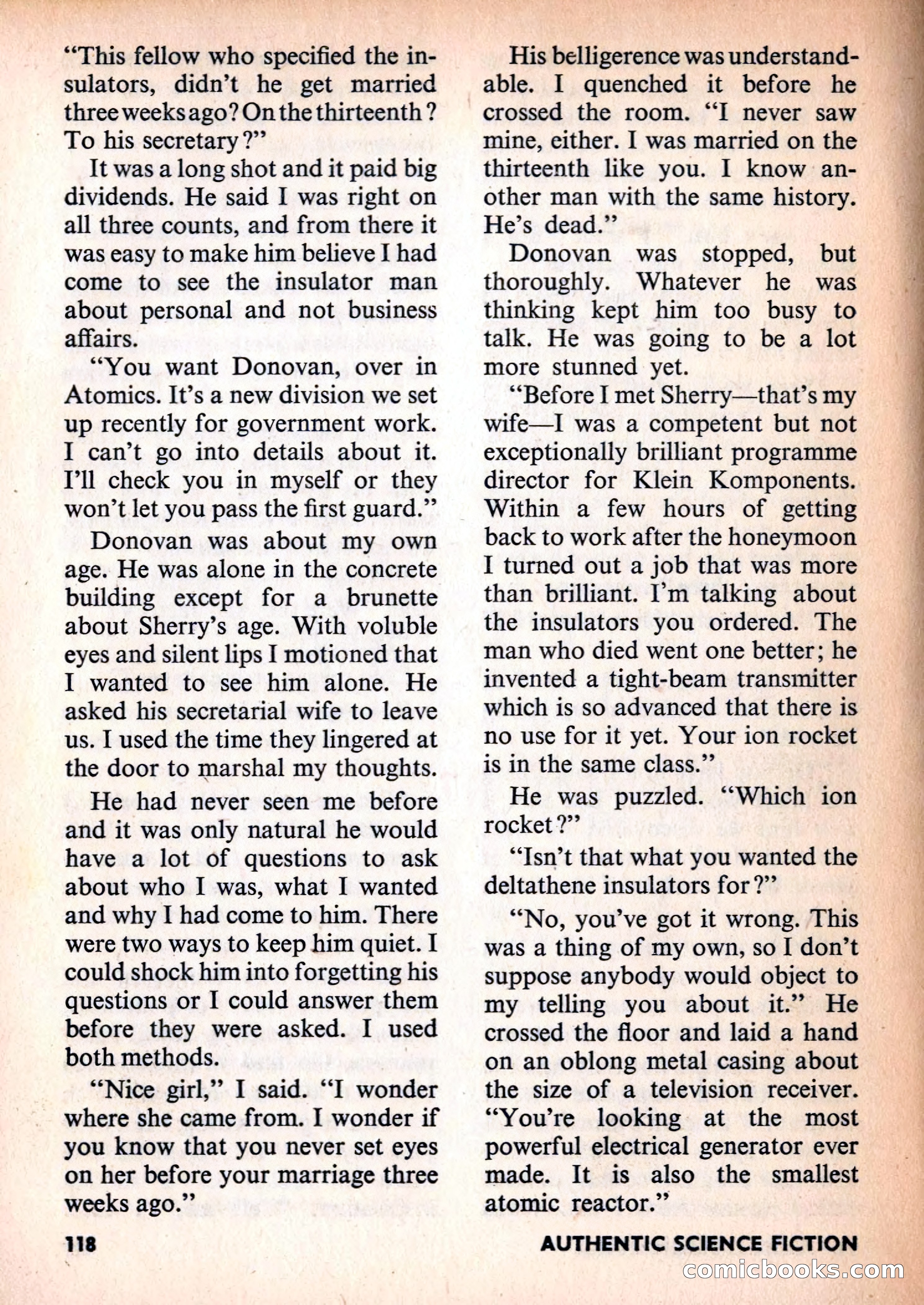 Authentic Science Fiction Monthly No. 81 — page 119 of 130