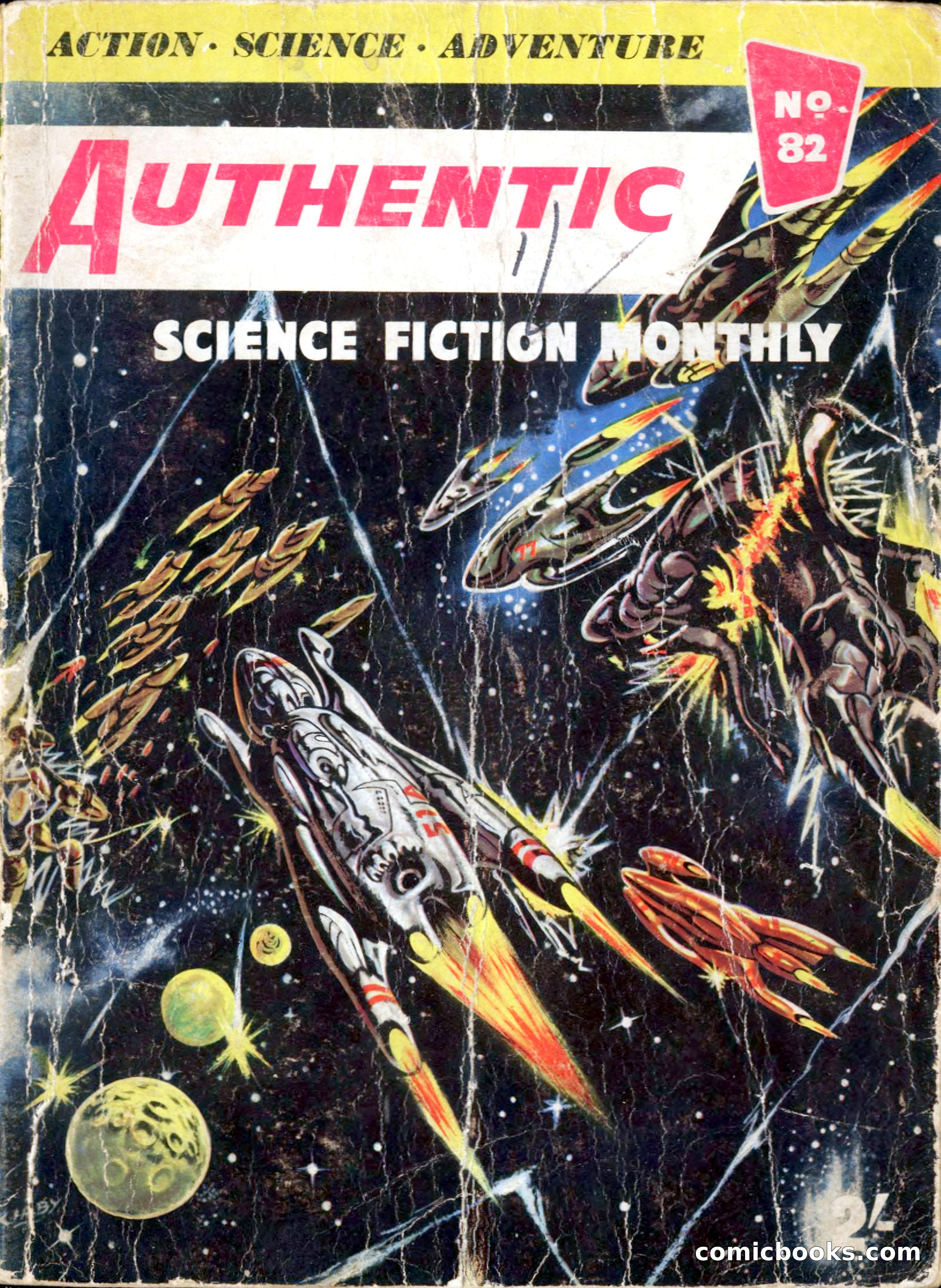 Authentic Science Fiction Monthly, No. 82
