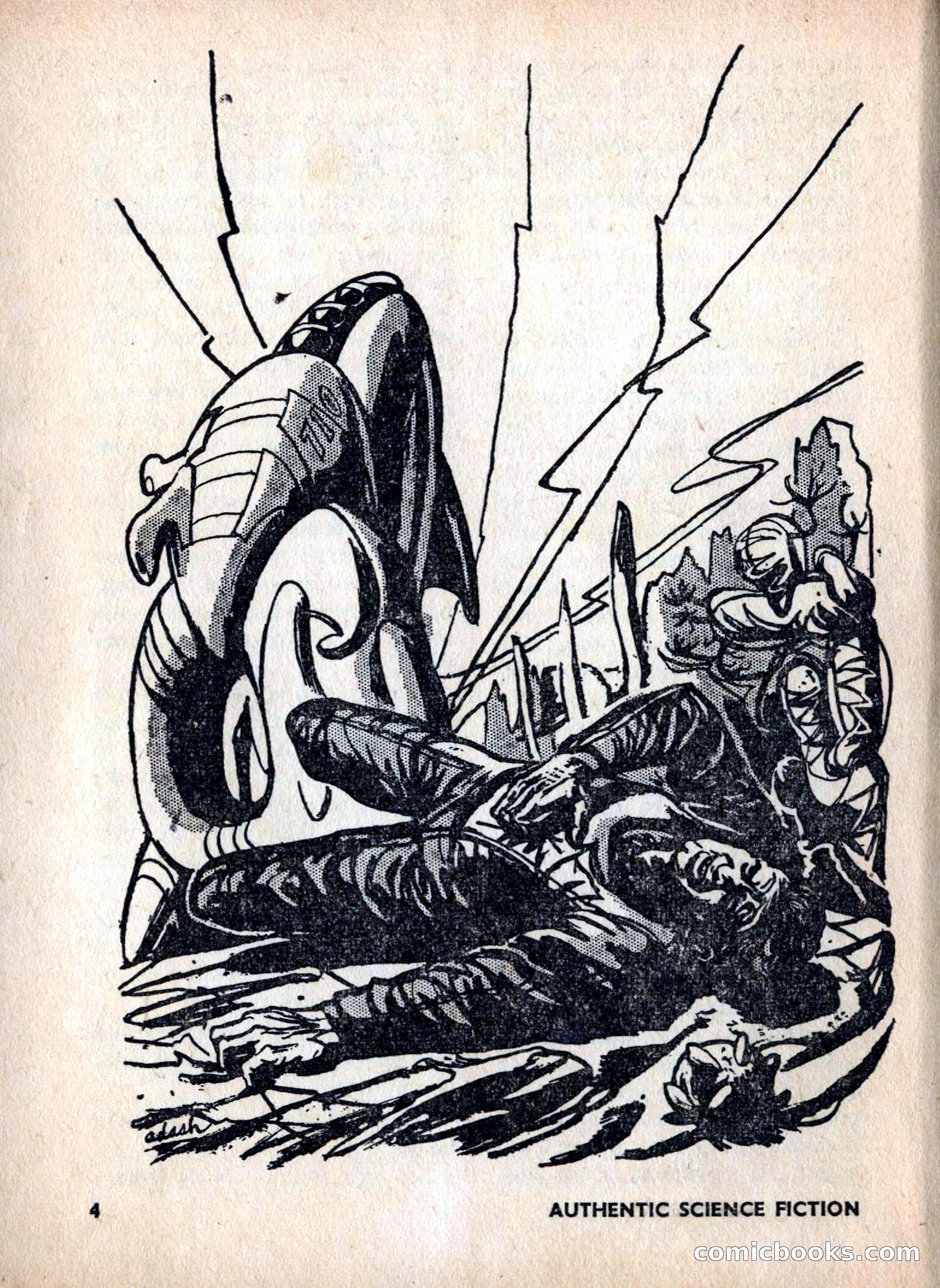 Authentic Science Fiction Monthly, No. 82 — page 5 of 130