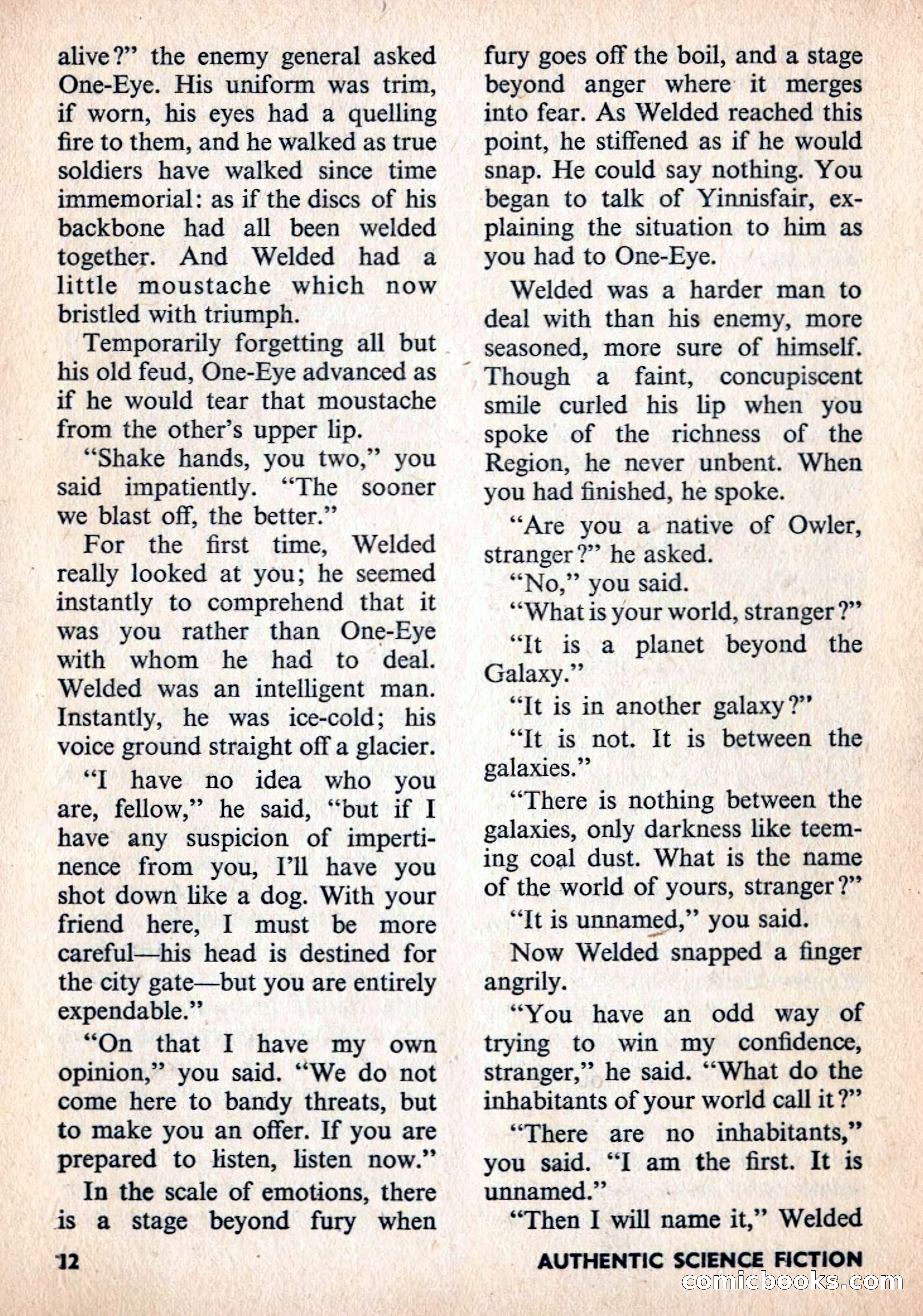 Authentic Science Fiction Monthly, No. 82 — page 13 of 130
