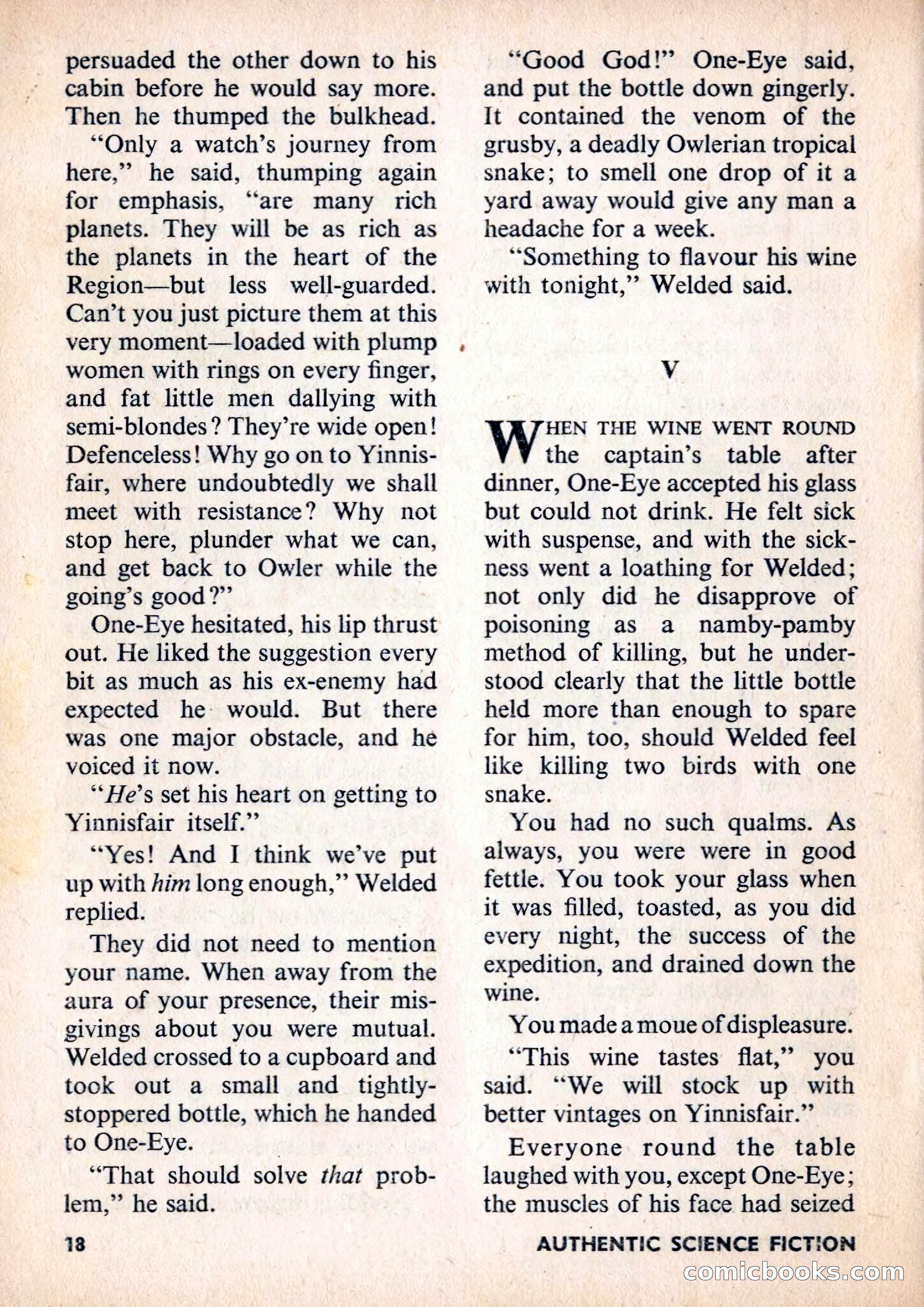 Authentic Science Fiction Monthly, No. 82 — page 19 of 130