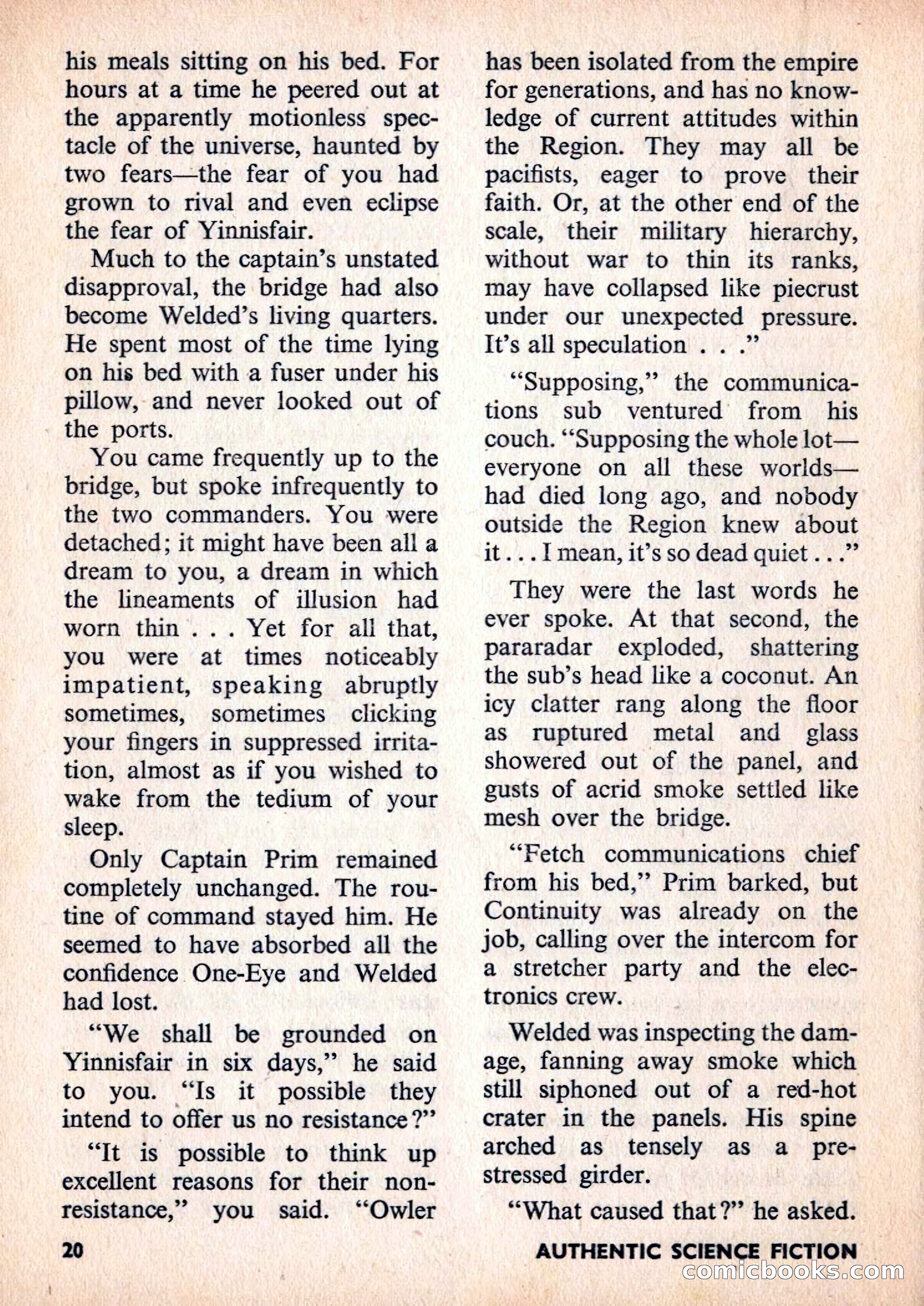 Authentic Science Fiction Monthly, No. 82 — page 21 of 130