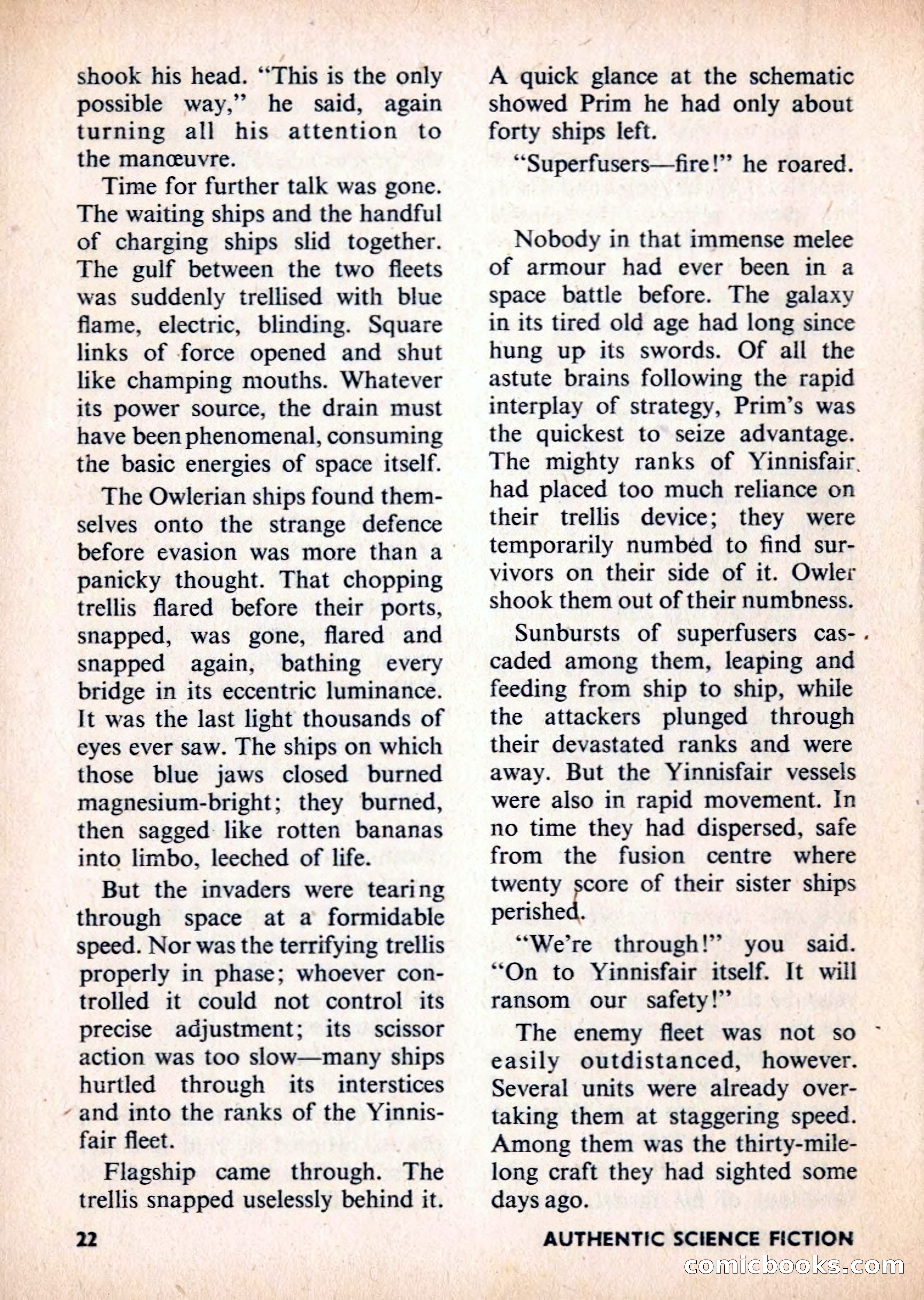 Authentic Science Fiction Monthly, No. 82 — page 23 of 130