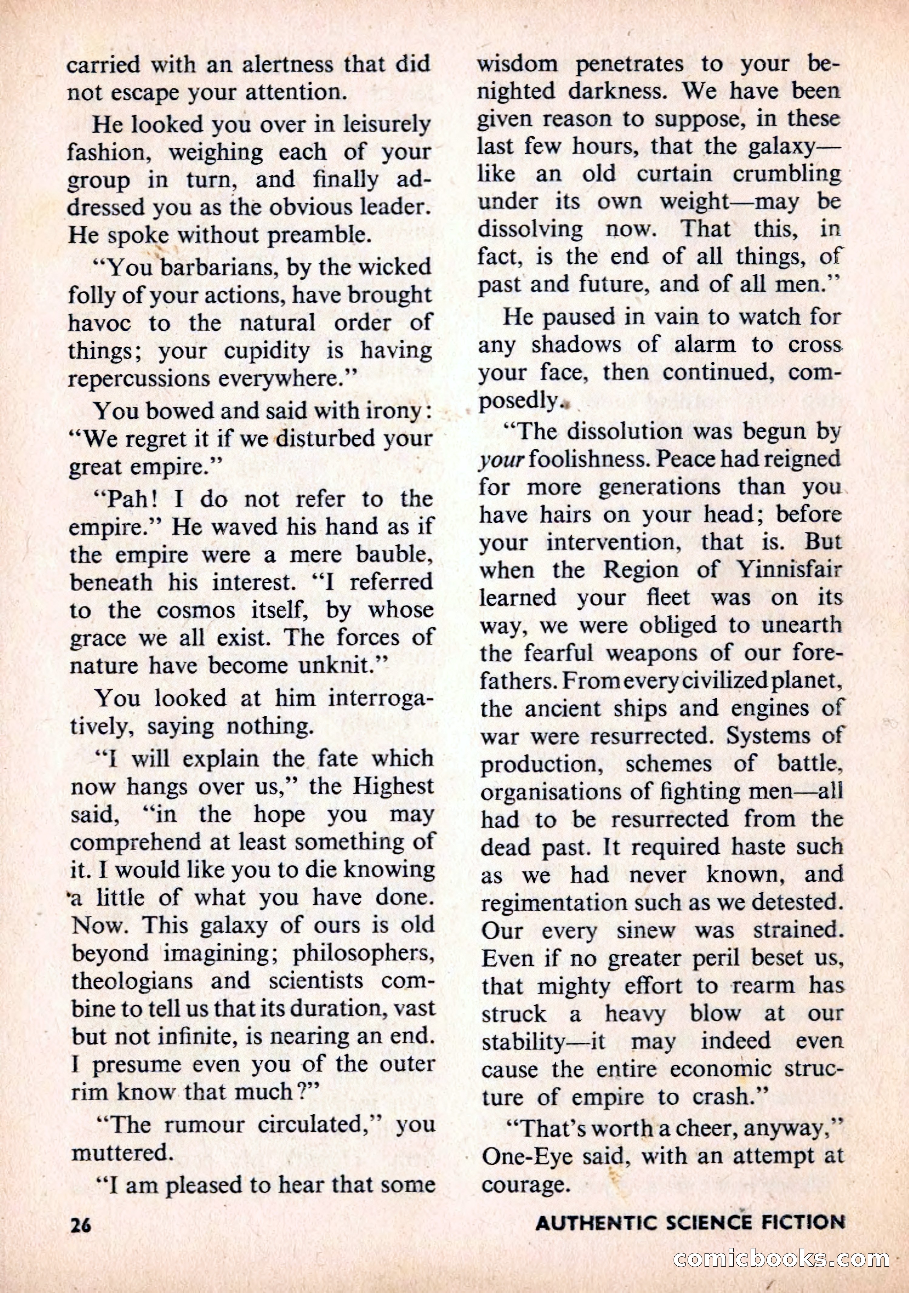 Authentic Science Fiction Monthly, No. 82 — page 27 of 130