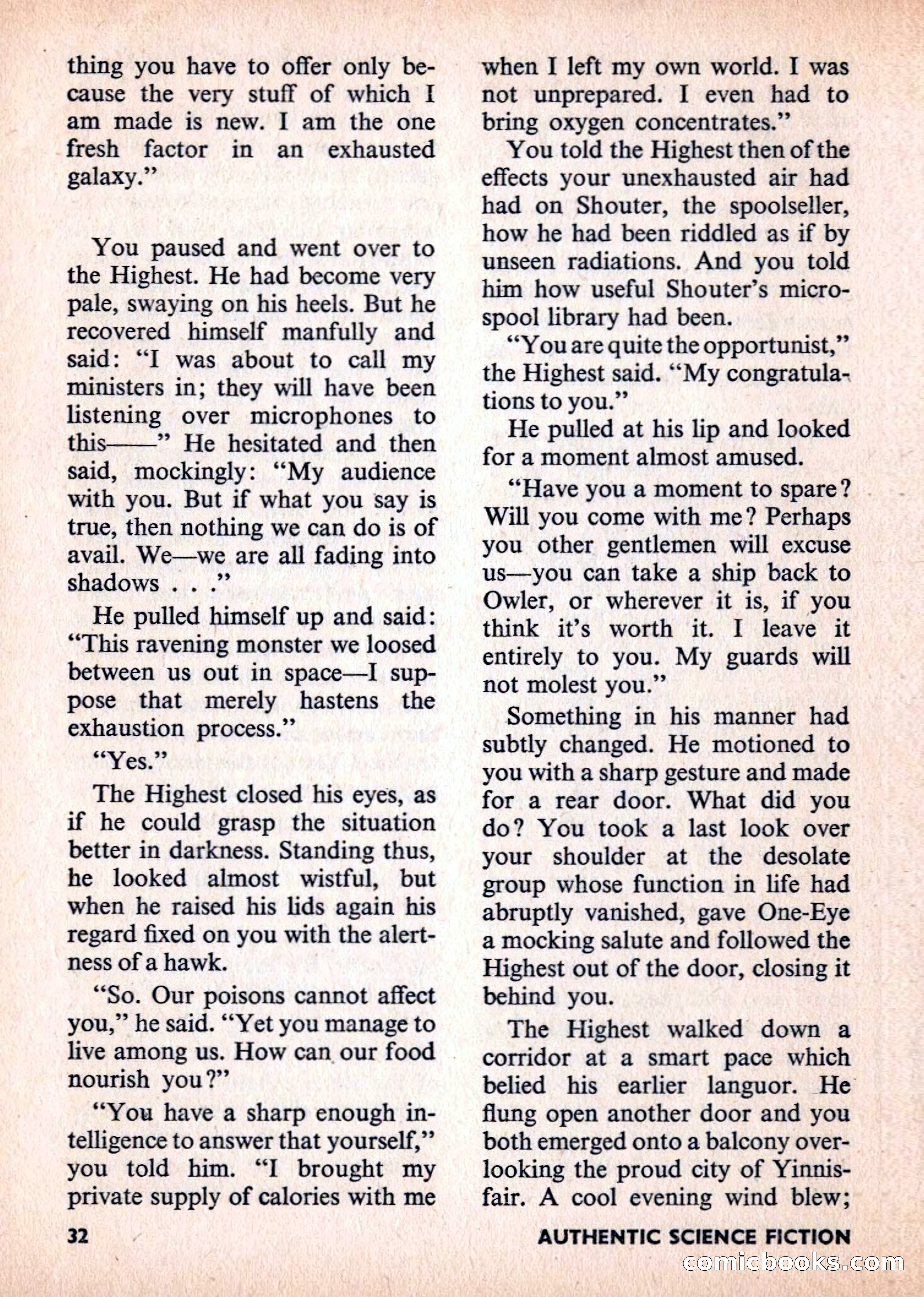 Authentic Science Fiction Monthly, No. 82 — page 33 of 130