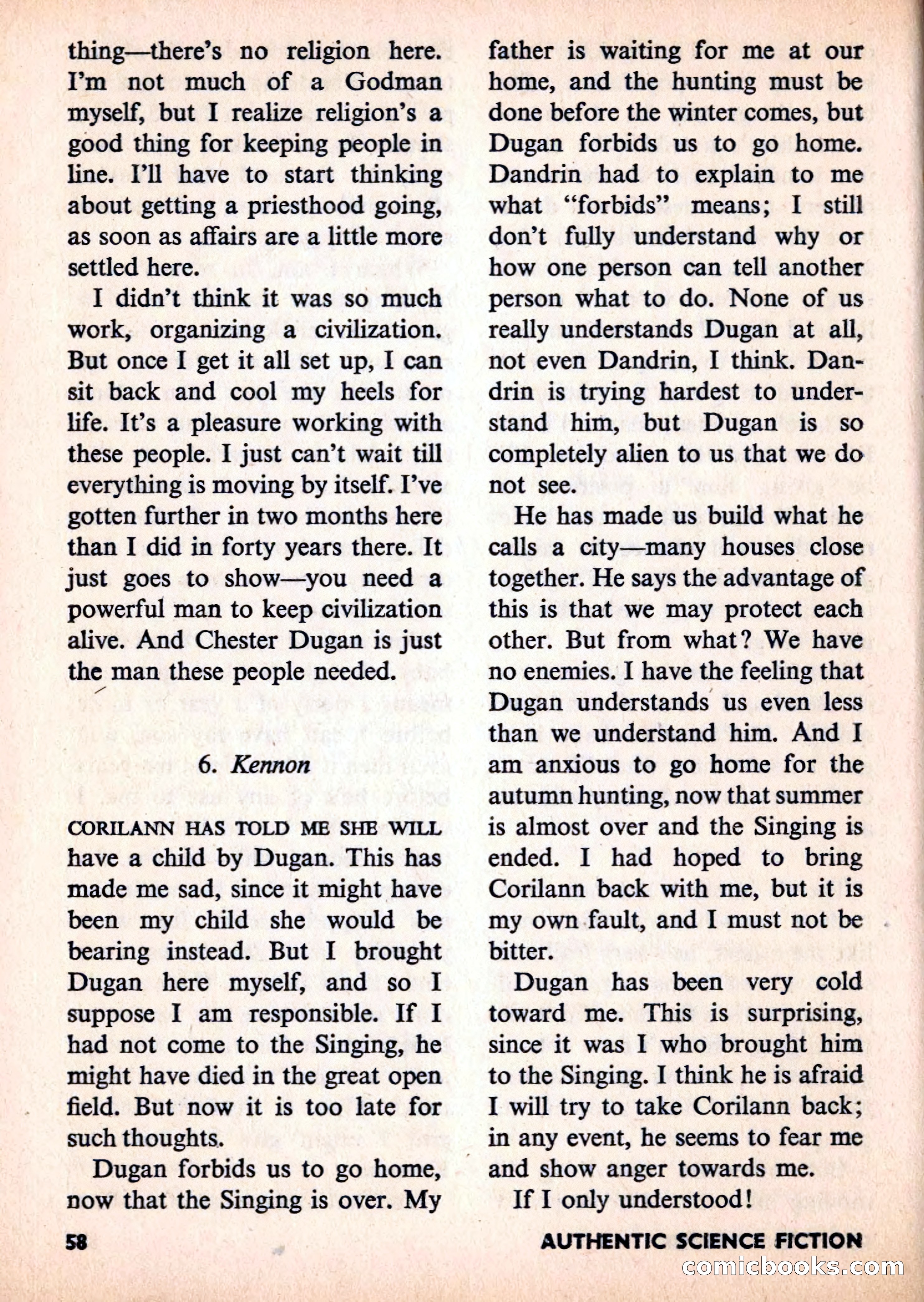 Authentic Science Fiction Monthly, No. 82 — page 59 of 130