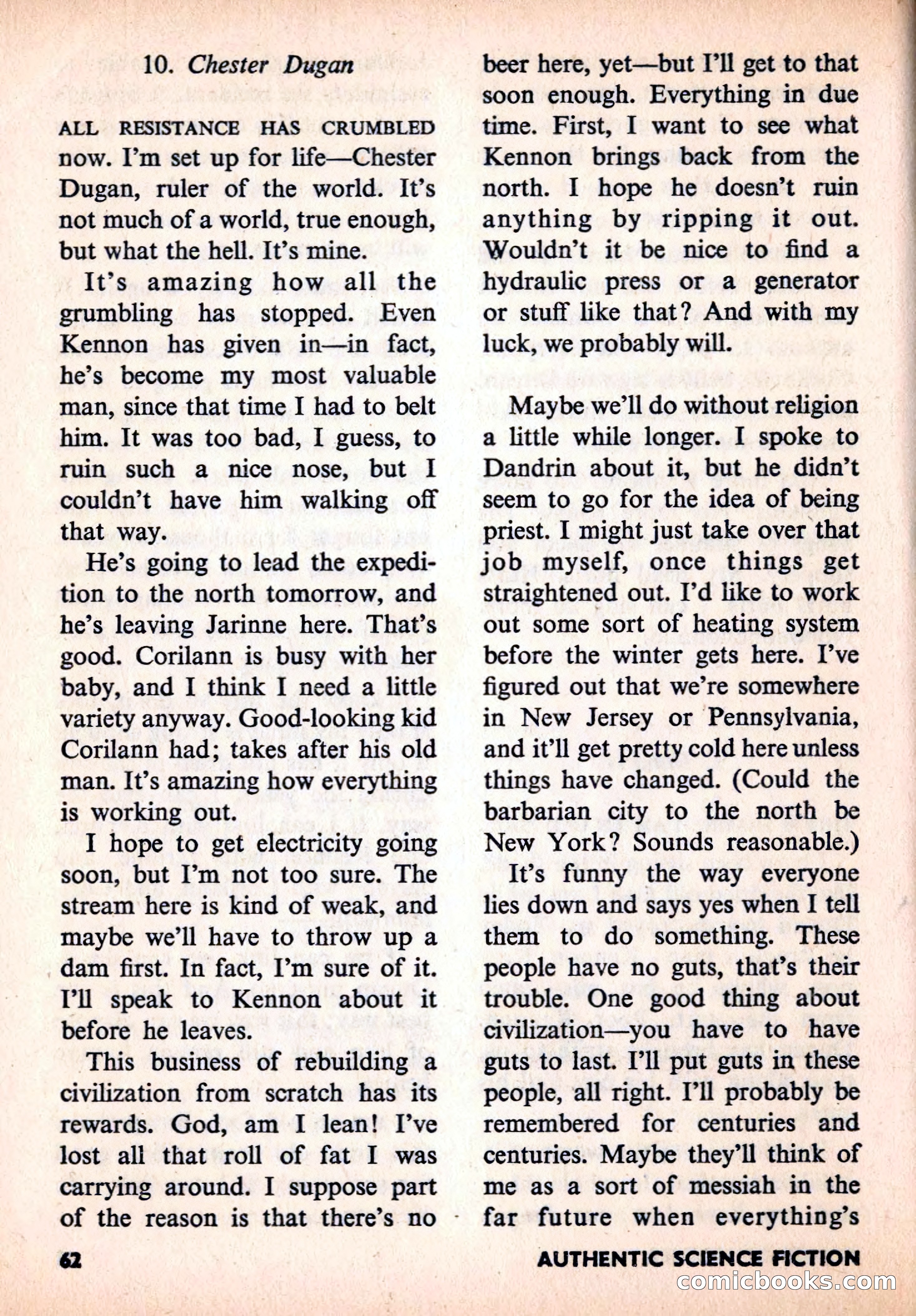 Authentic Science Fiction Monthly, No. 82 — page 63 of 130