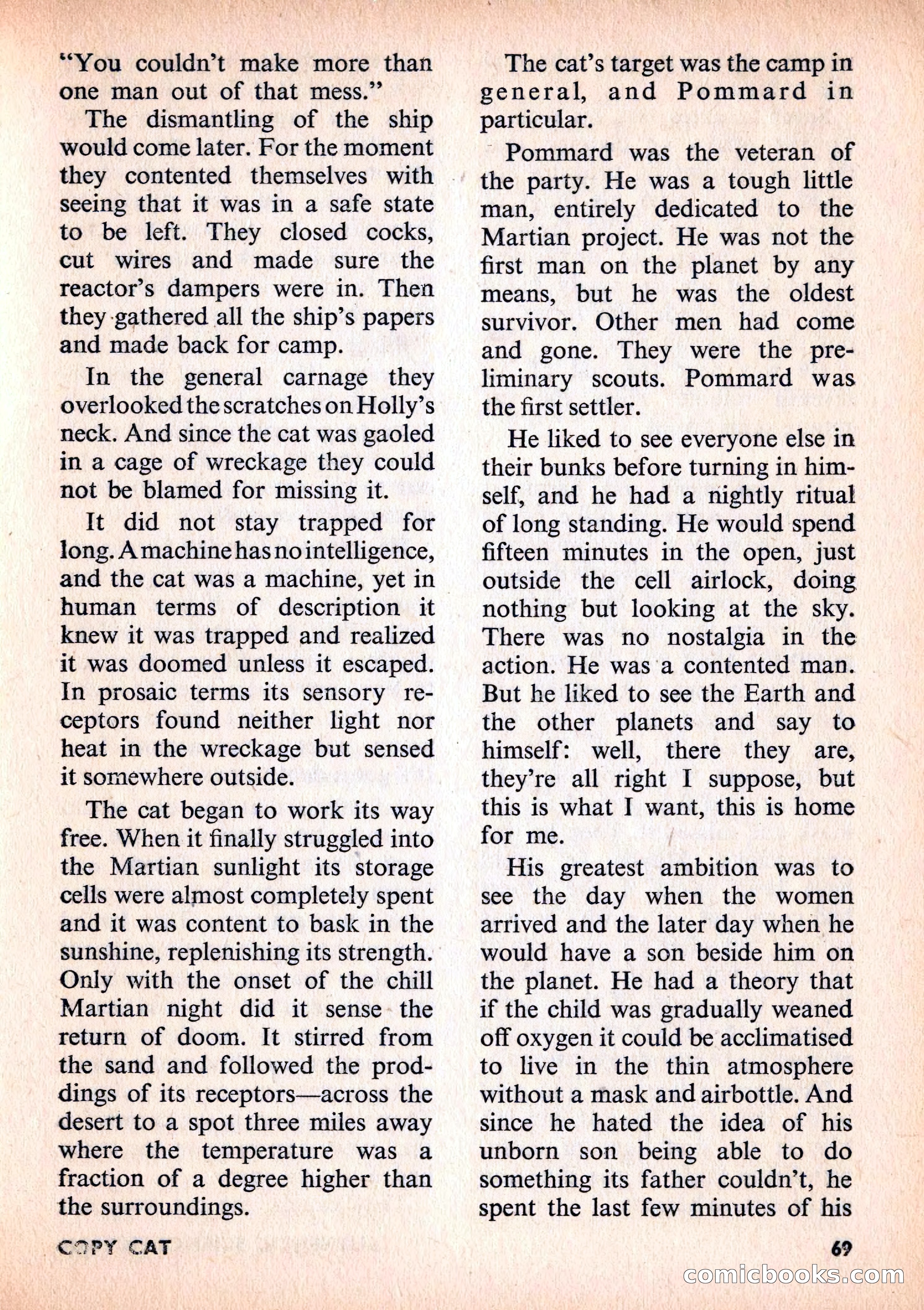 Authentic Science Fiction Monthly, No. 82 — page 70 of 130