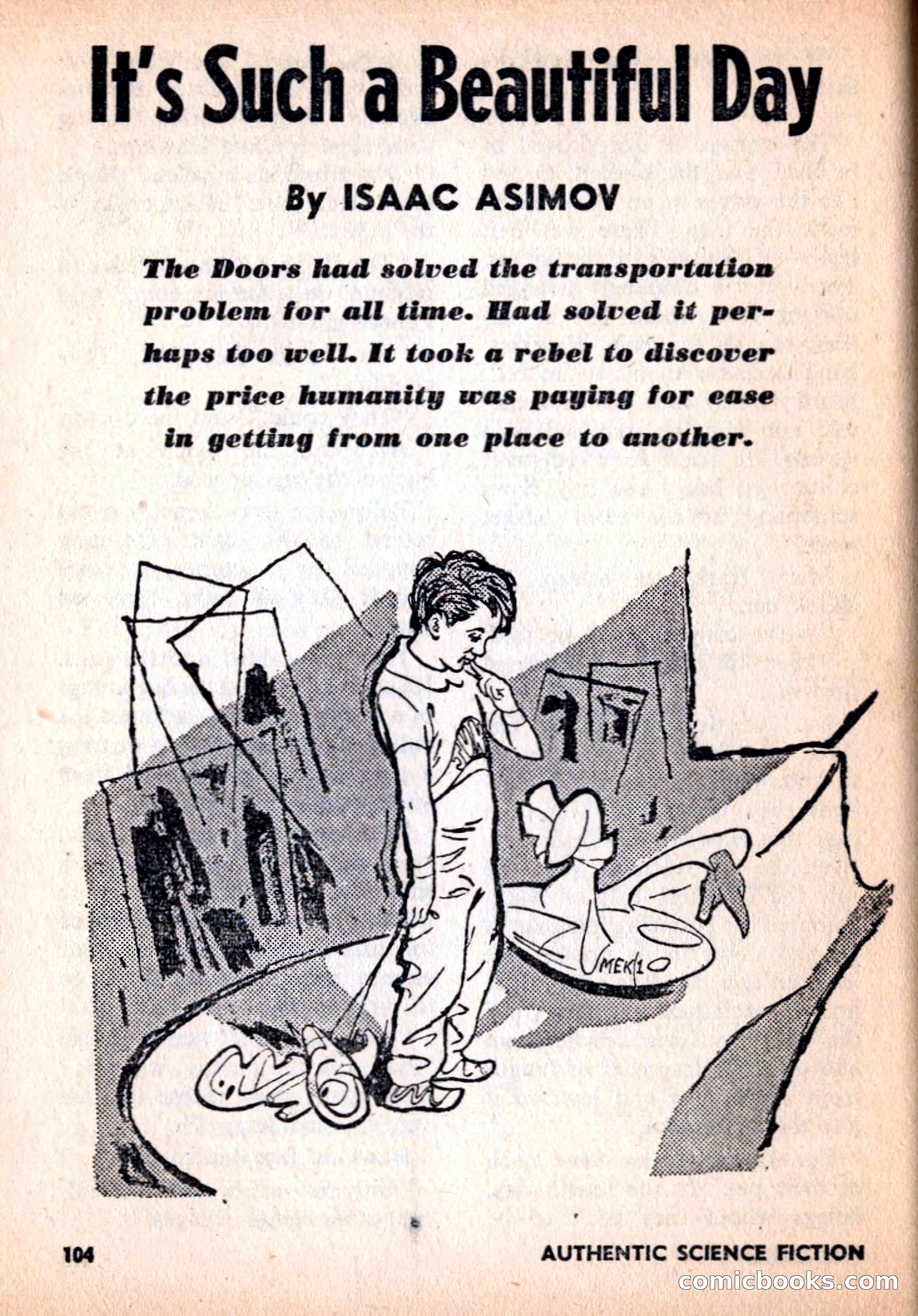 Authentic Science Fiction Monthly, No. 82 — page 105 of 130