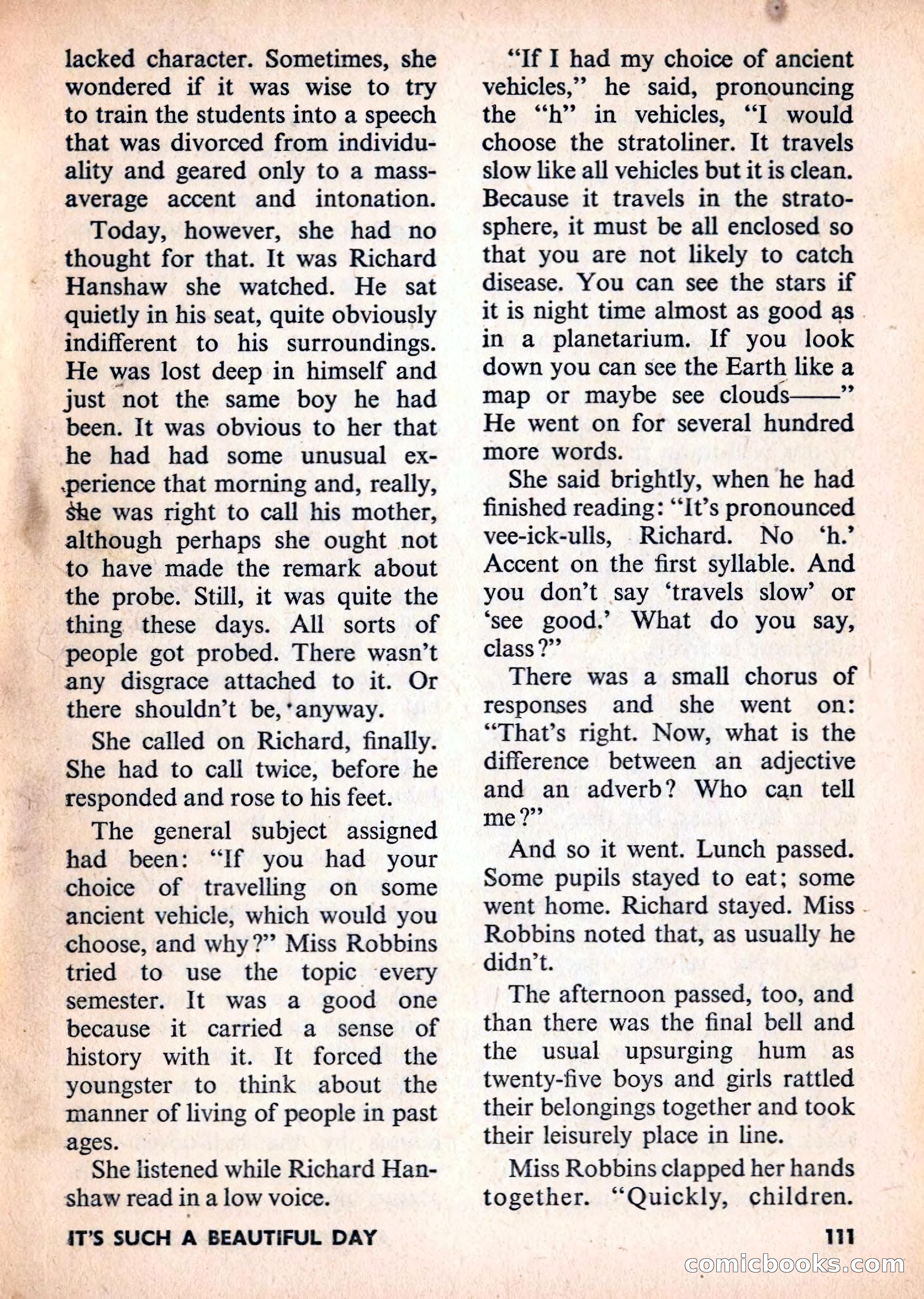 Authentic Science Fiction Monthly, No. 82 — page 112 of 130