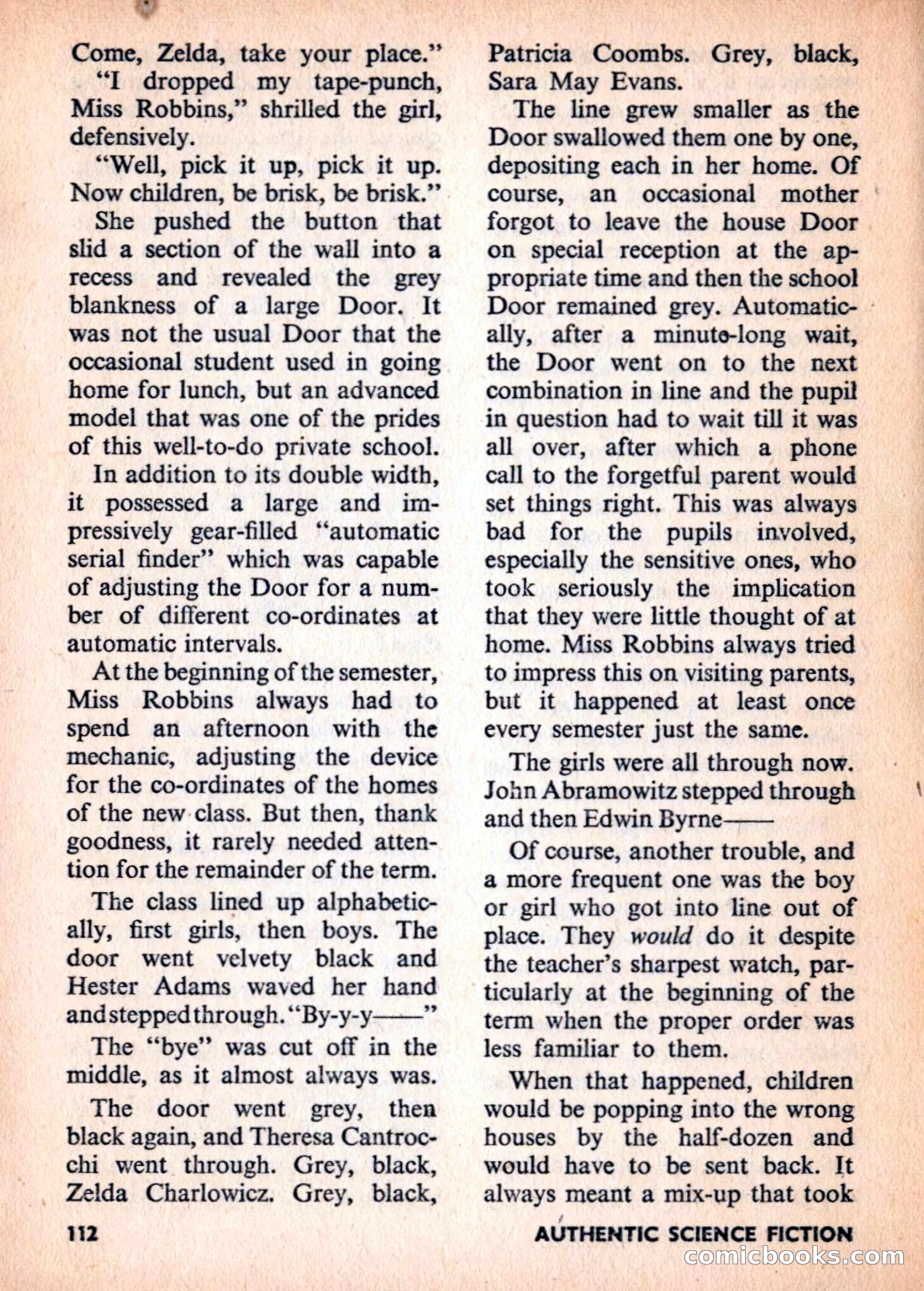 Authentic Science Fiction Monthly, No. 82 — page 113 of 130