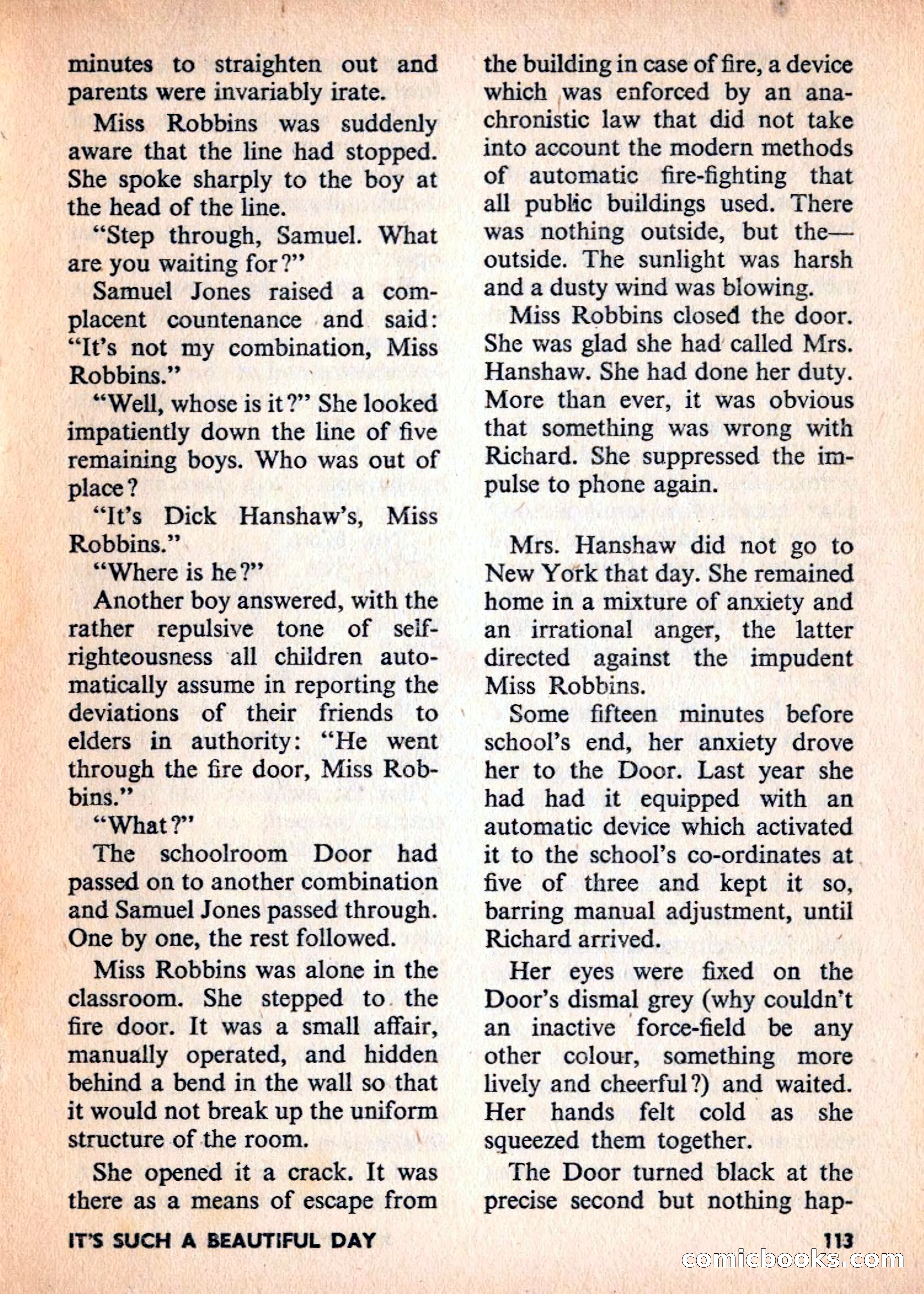 Authentic Science Fiction Monthly, No. 82 — page 114 of 130