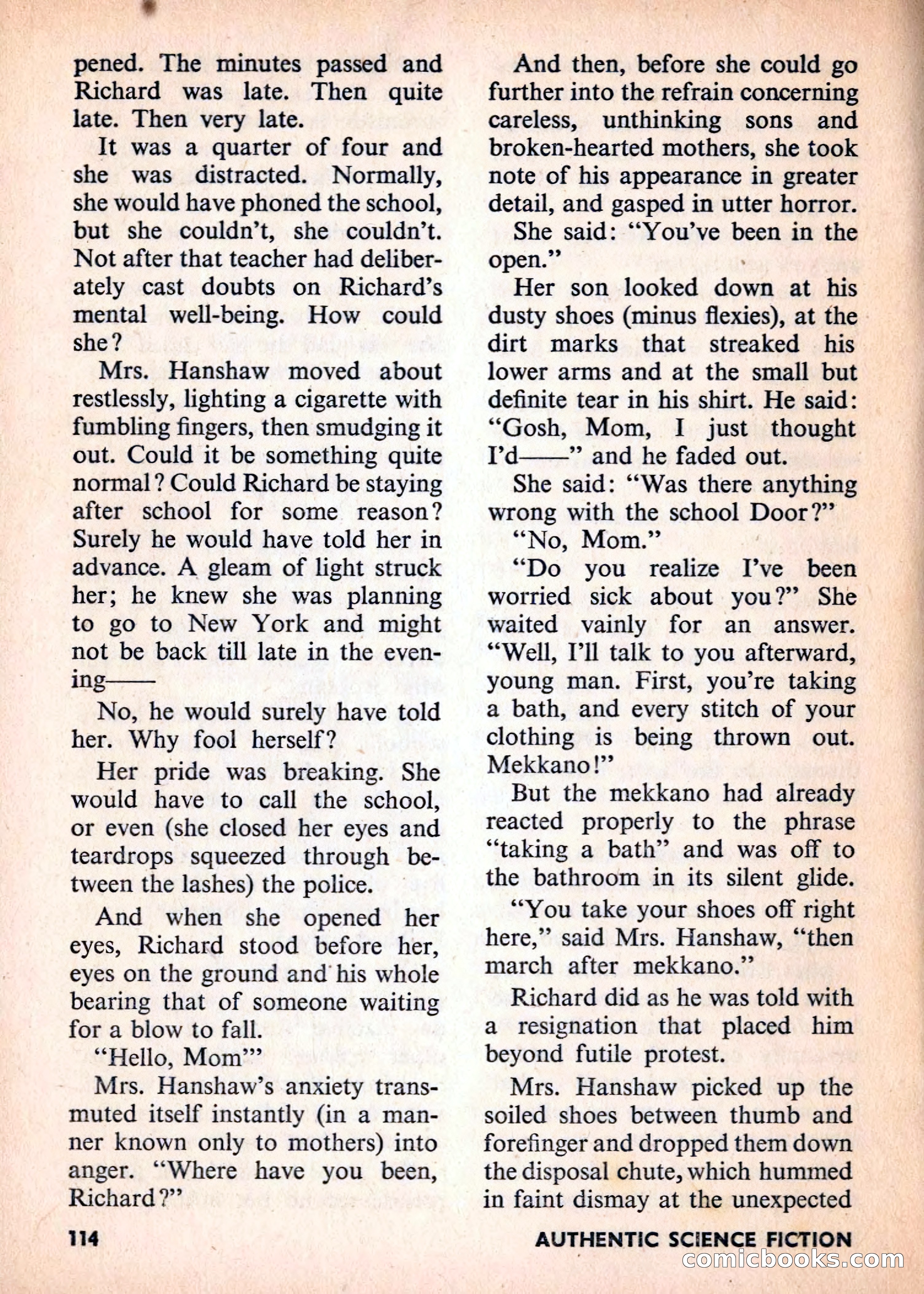 Authentic Science Fiction Monthly, No. 82 — page 115 of 130