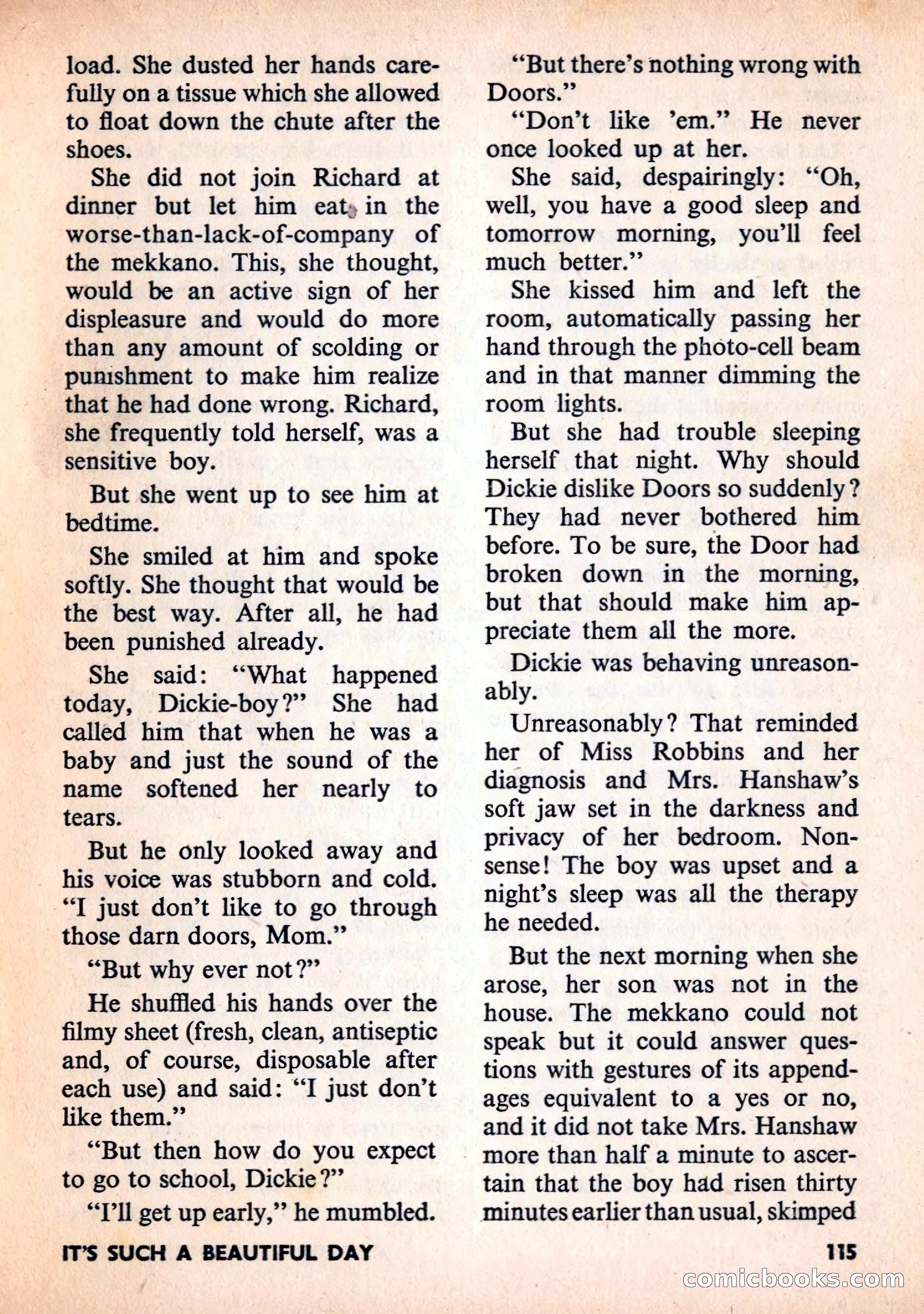 Authentic Science Fiction Monthly, No. 82 — page 116 of 130