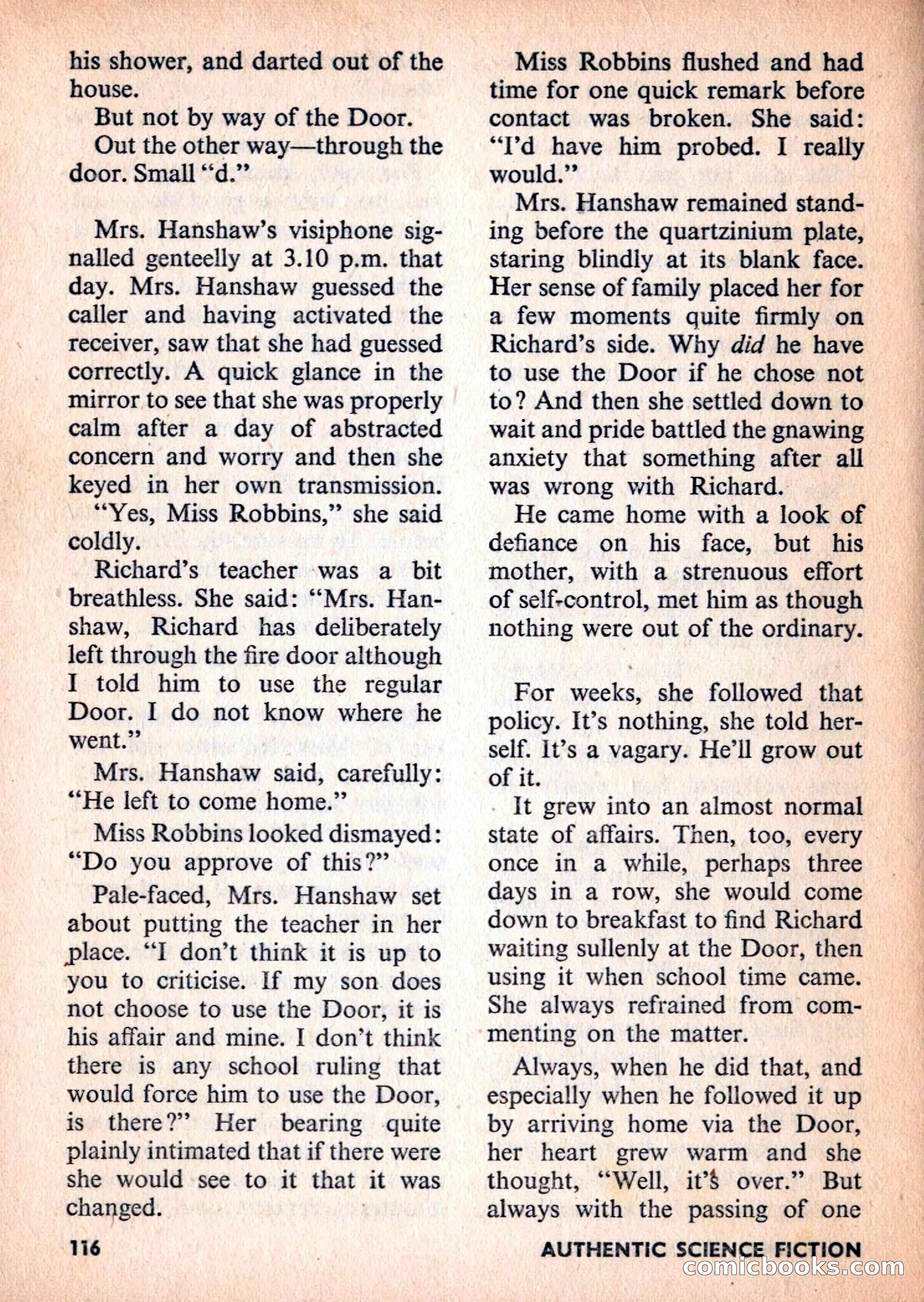 Authentic Science Fiction Monthly, No. 82 — page 117 of 130