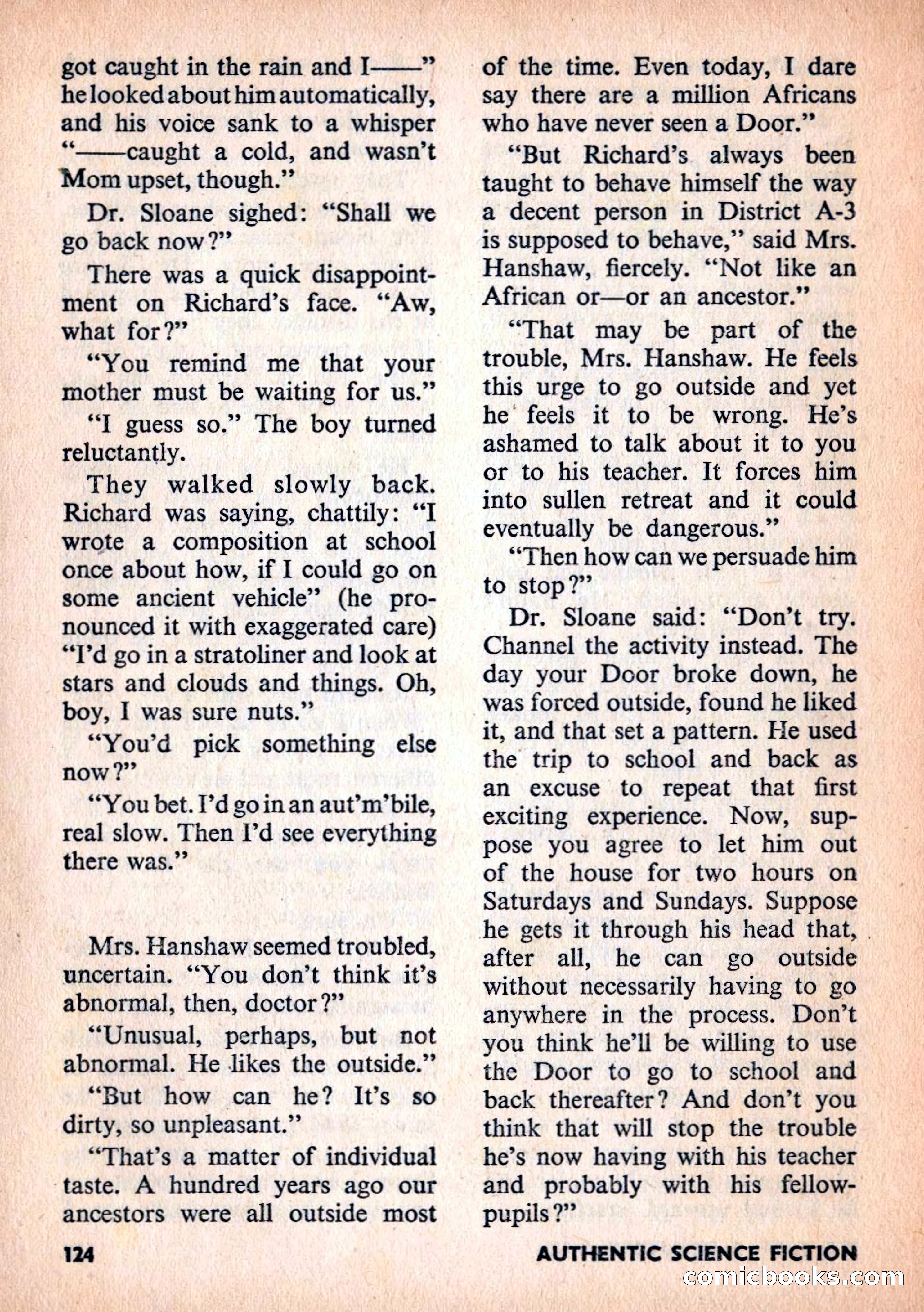 Authentic Science Fiction Monthly, No. 82 — page 125 of 130